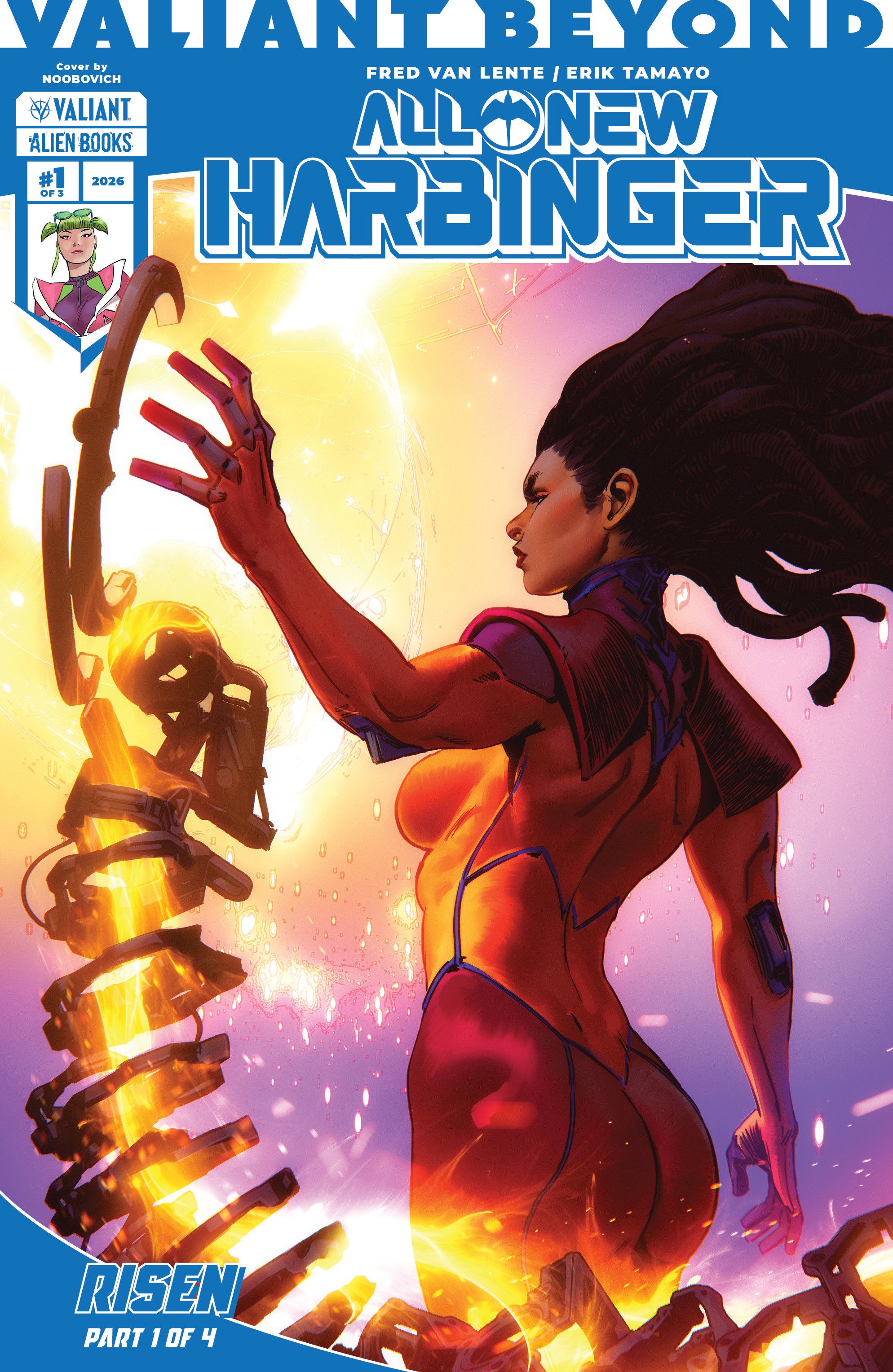 Valiant Beyond: All-New Harbinger – Risen #1 Cover B Noobovich Variant