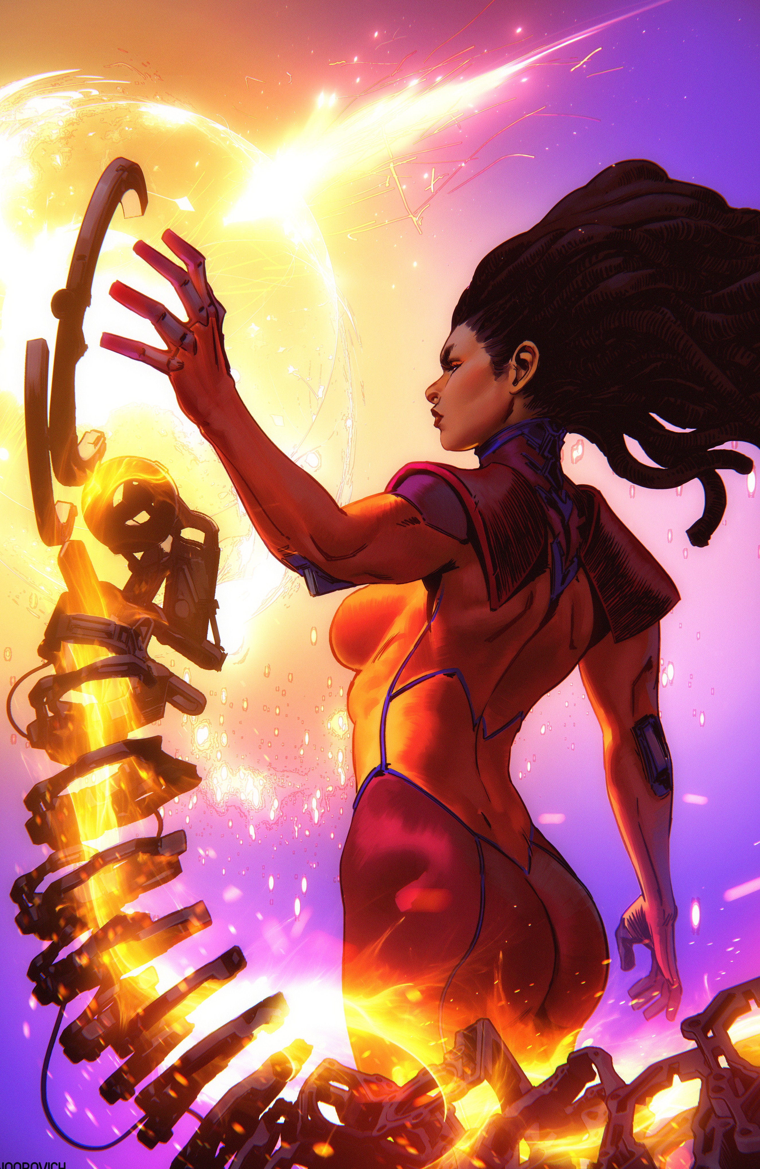 Valiant Beyond: All-New Harbinger – Risen #1 Cover D Noobovich Virgin Variant