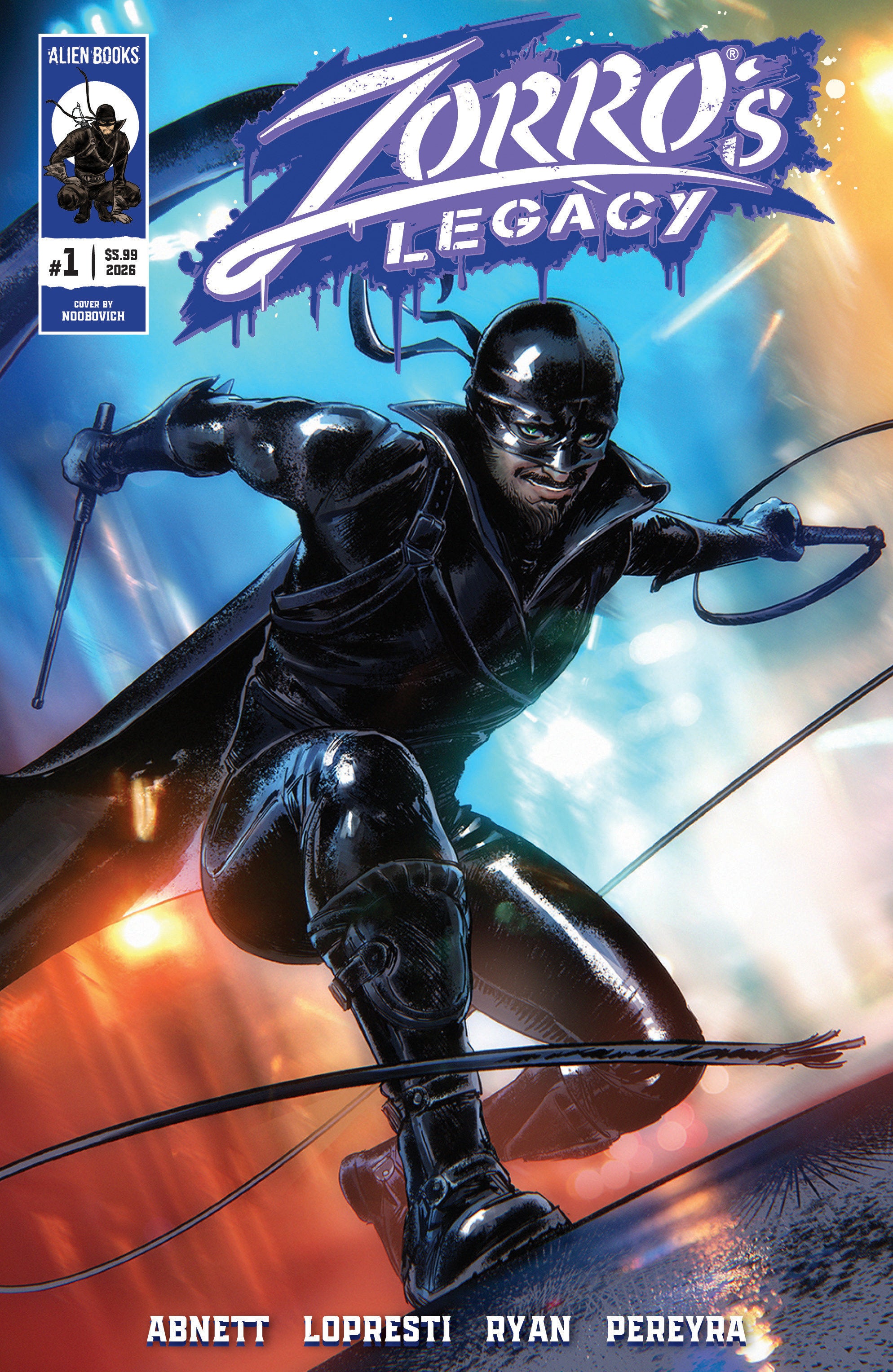 Zorro's Legacy #1 Cover C Noobovich Variant