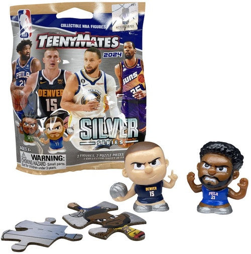 2024 TEENY MATES SILVER SERIES NBA BASKETBALL GRAVITY FEED