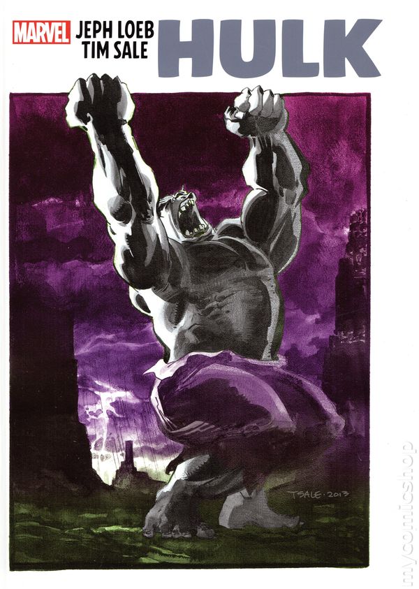 Jeph Loeb & Tim Sale: Hulk Gallery Edition Hardcover (Direct Market)