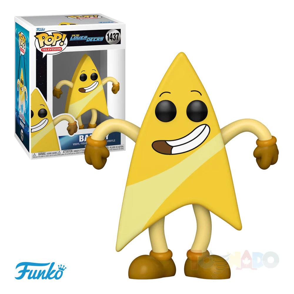 Pop TV Star Trek Ld Badgey Vinyl Figure