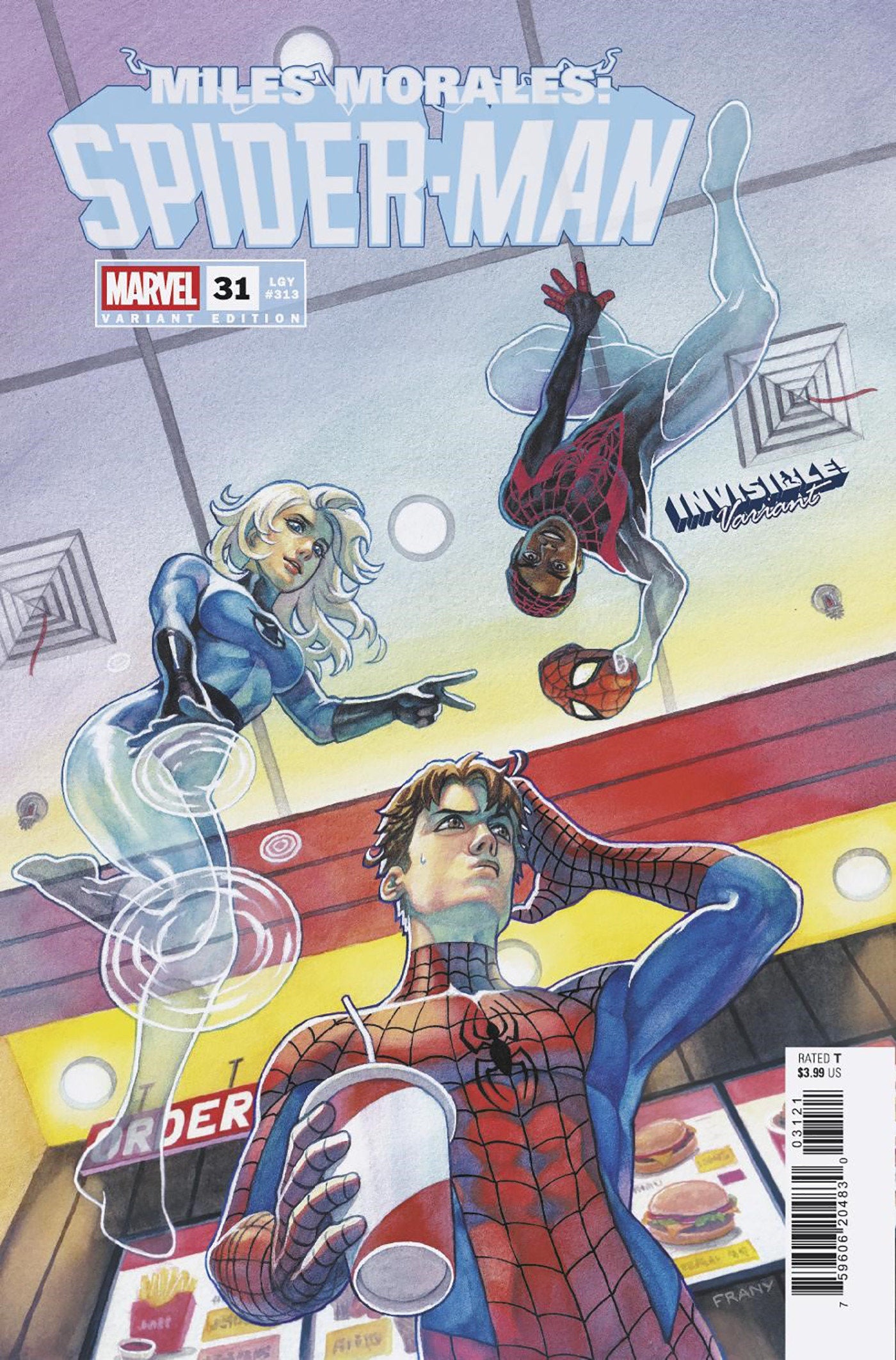 Miles Morales: Spider-Man #31 Frany Invisible! Variant [Dvs]