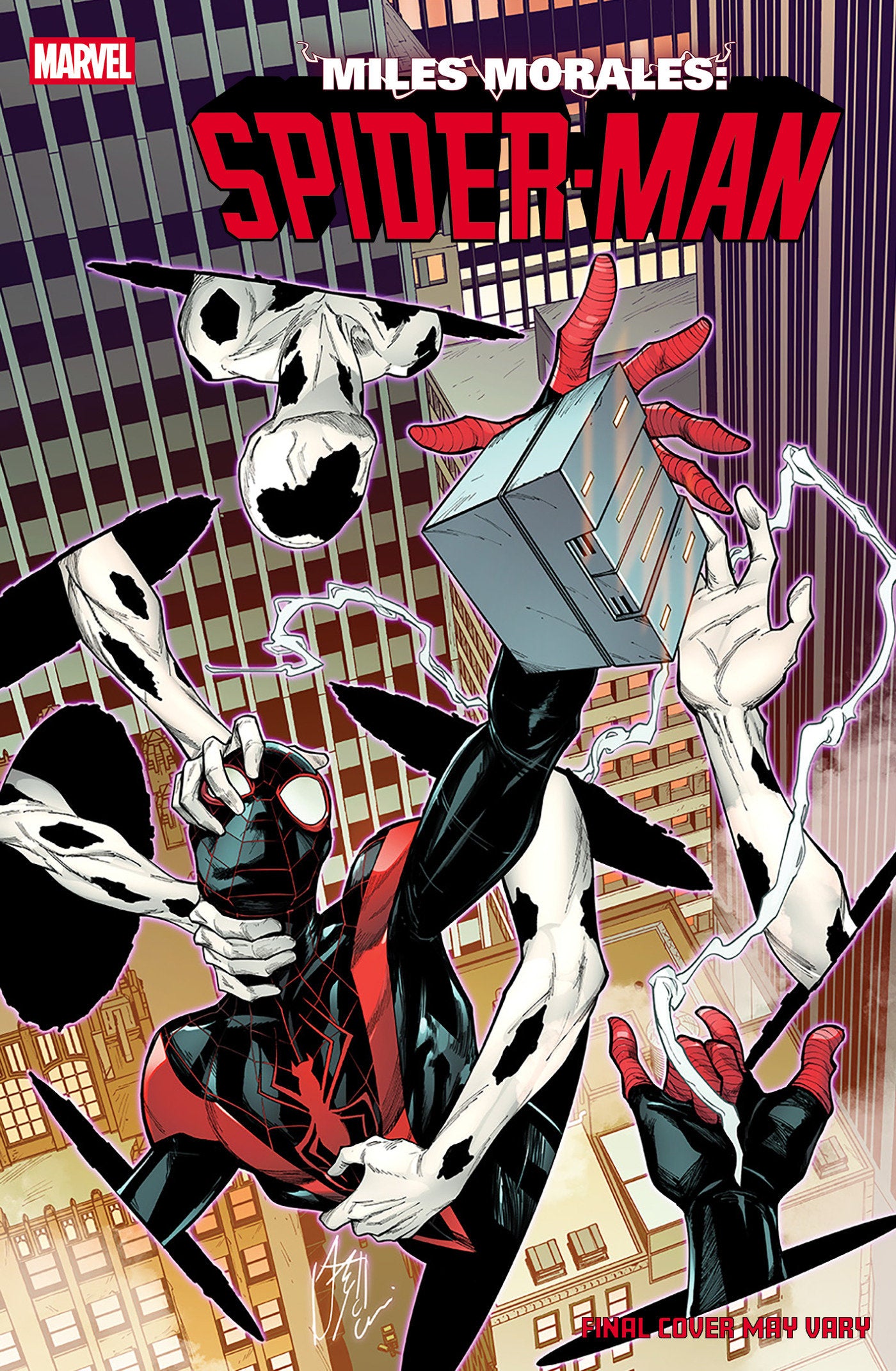Miles Morales: Spider-Man #42 Stefano Caselli Foreshadow Variant