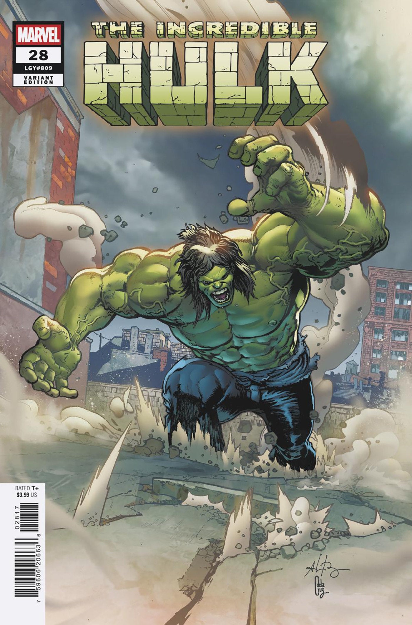 Incredible Hulk #28 Andrei Bressan Variant
