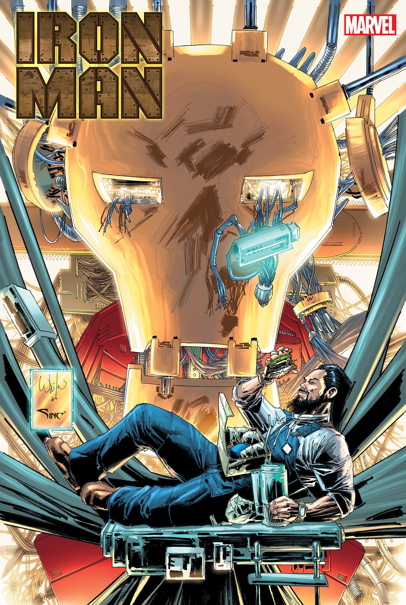 Iron Man #4 (2024) Whilce Portacio Variant