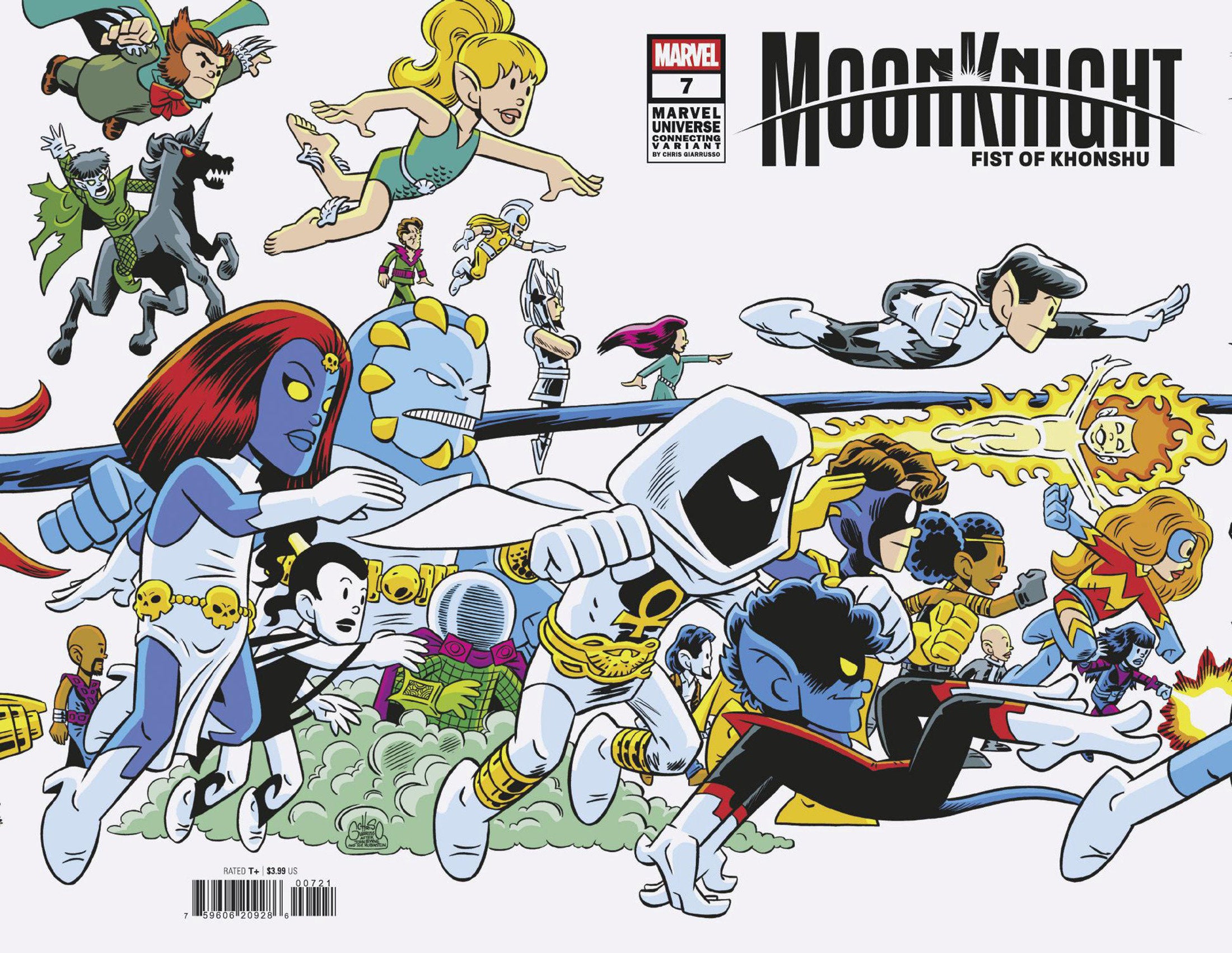Moon Knight: Fist Of Khonshu #7 Chris Giarrusso Marvel Universe Connecting Wrap Variant I