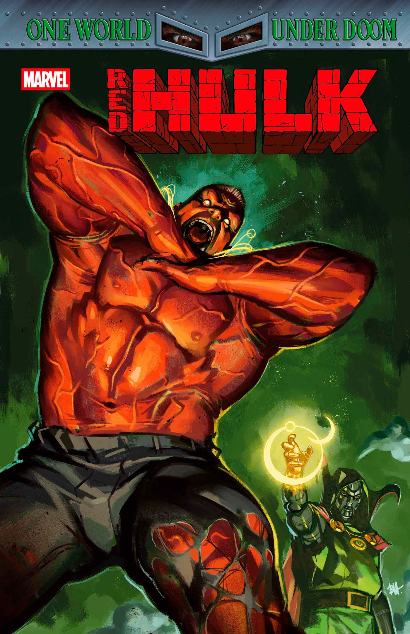 Red Hulk #3 Ben Harvey Variant [Doom]