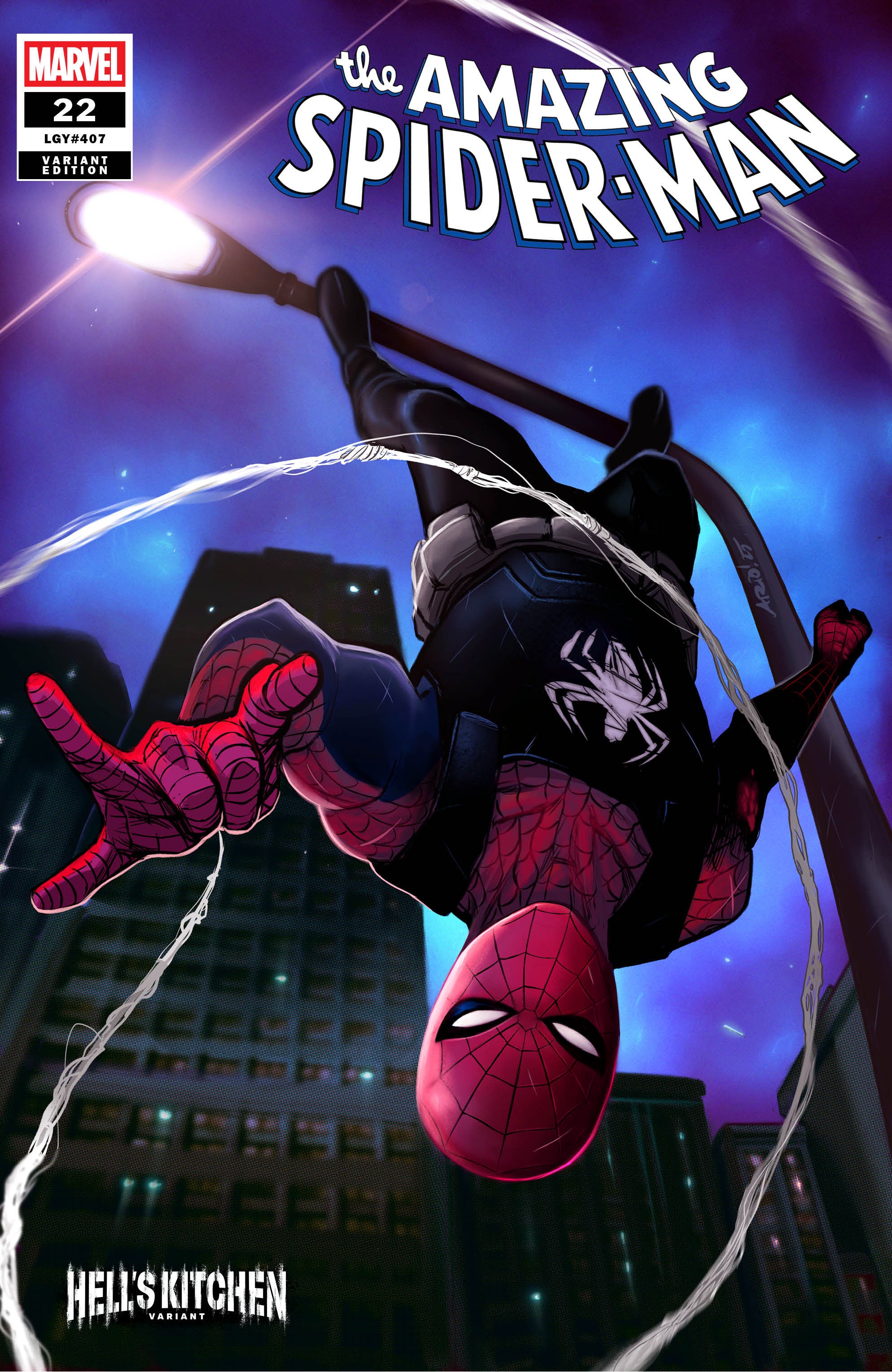 Amazing Spider-Man #22 (2025) Ario Anindito Hell's Kitchen Variant
