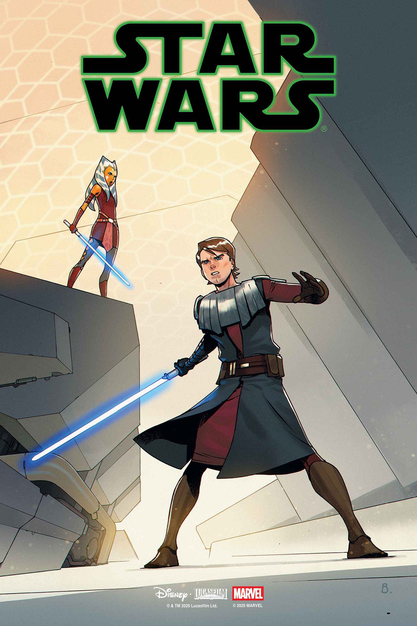 Star Wars #6 Bengal Ahsoka & Anakin Jedi Knights Variant