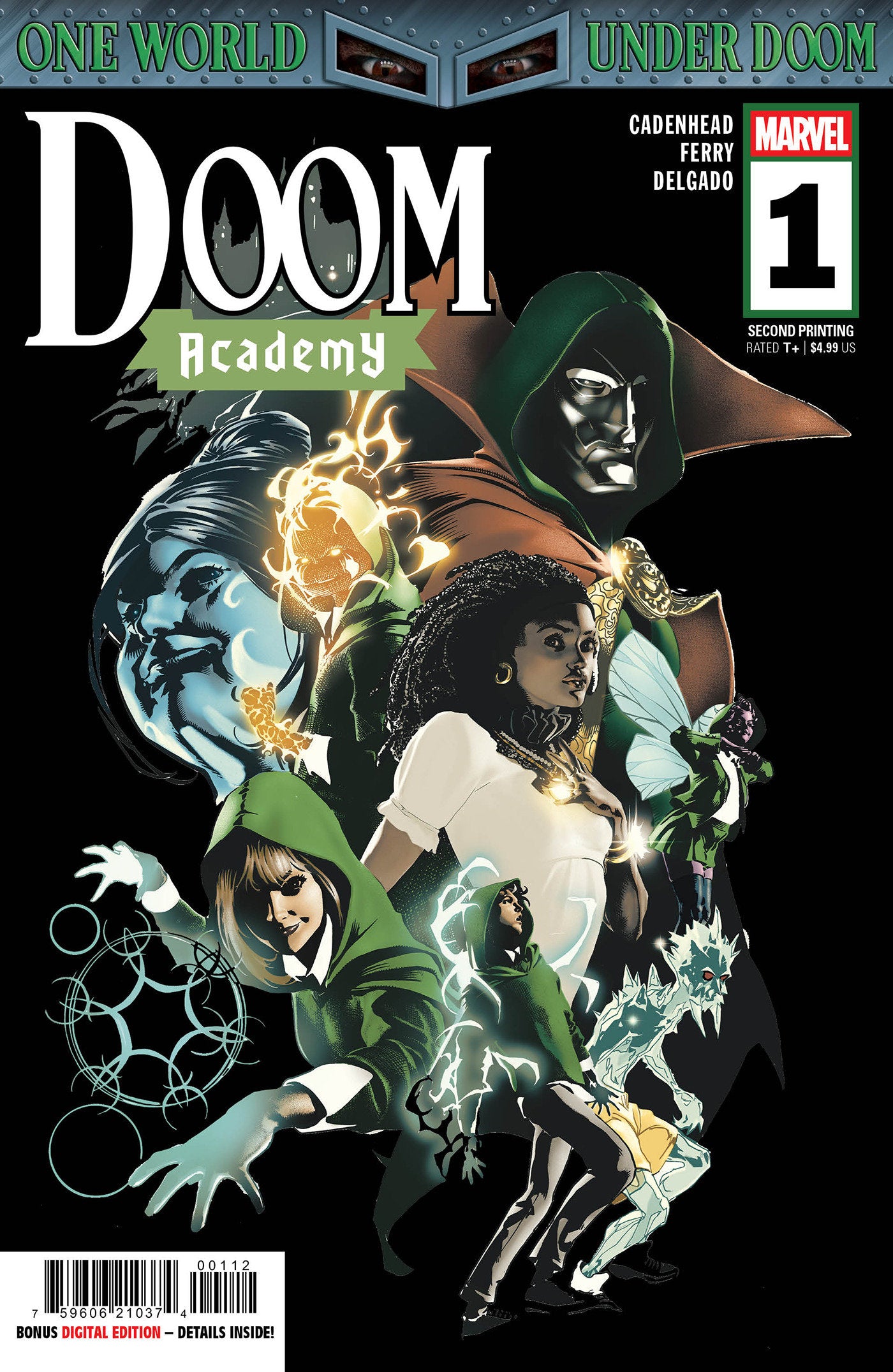 Doom Academy #1 Pablo Villalobos 2nd Print Variant [Doom]
