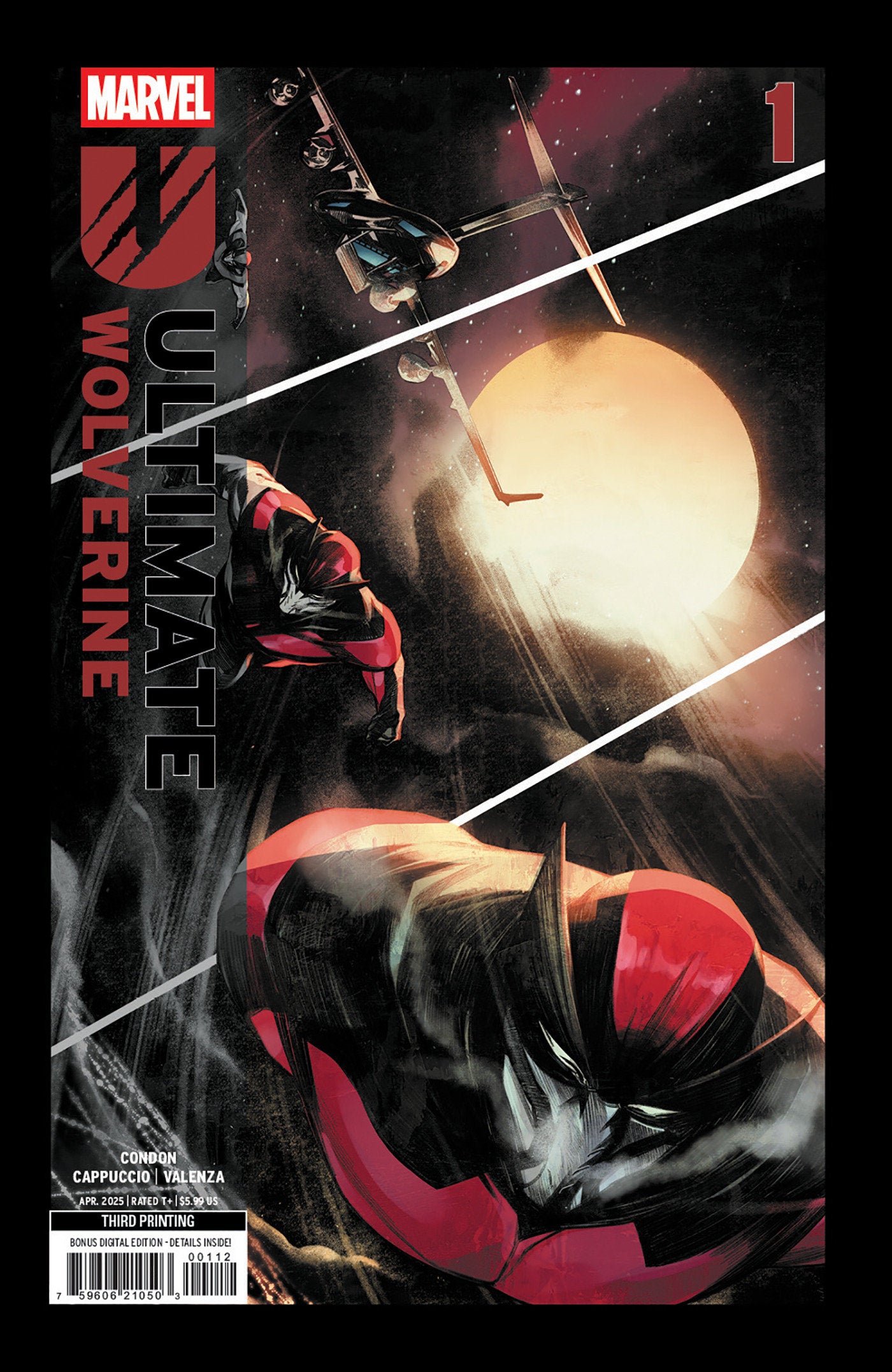 Ultimate Wolverine #1 Alessandro Cappuccio 3RD Printing Variant
