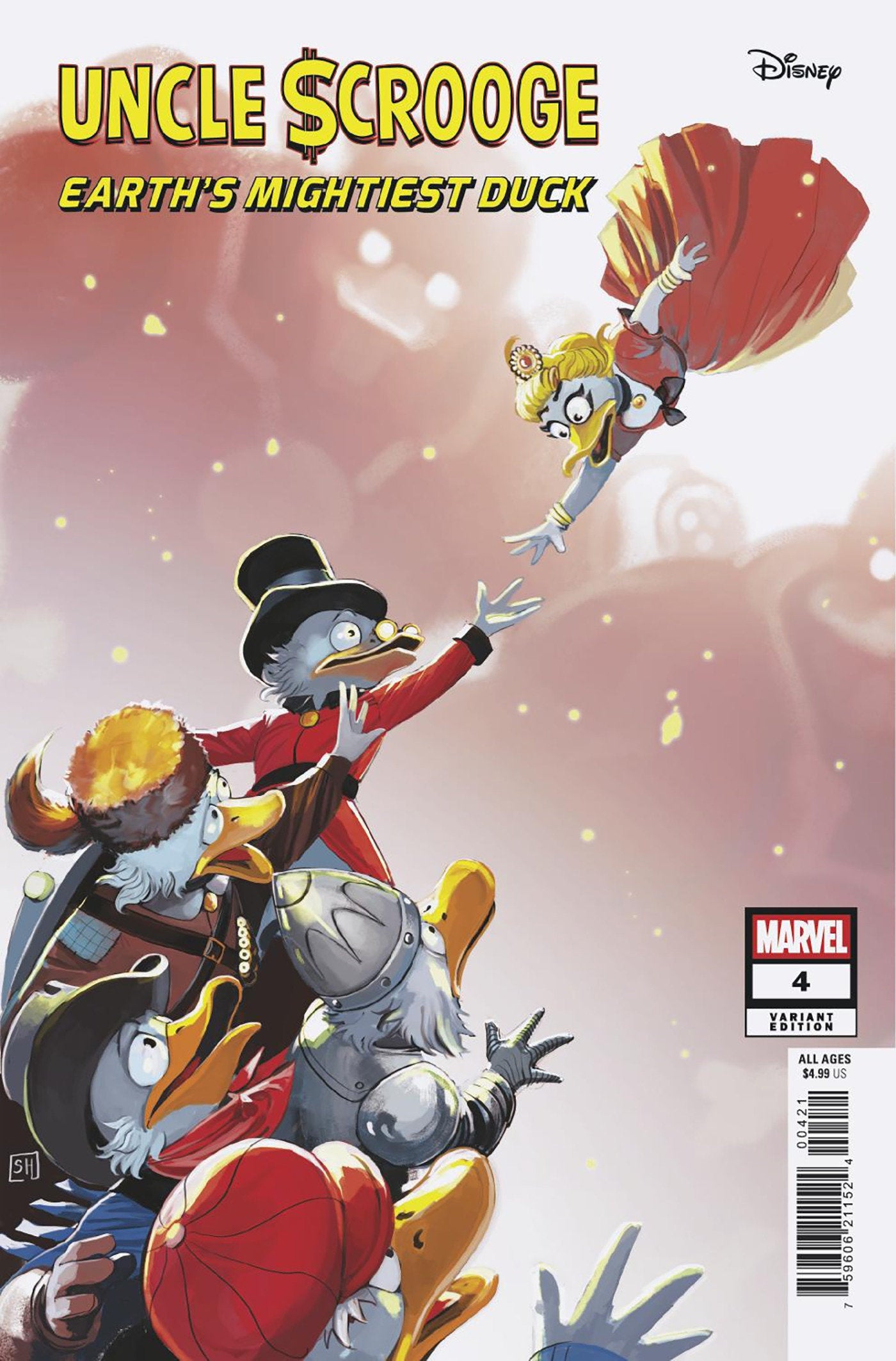 Uncle Scrooge: Earth's Mightiest Duck #4 Stephanie Hans Variant