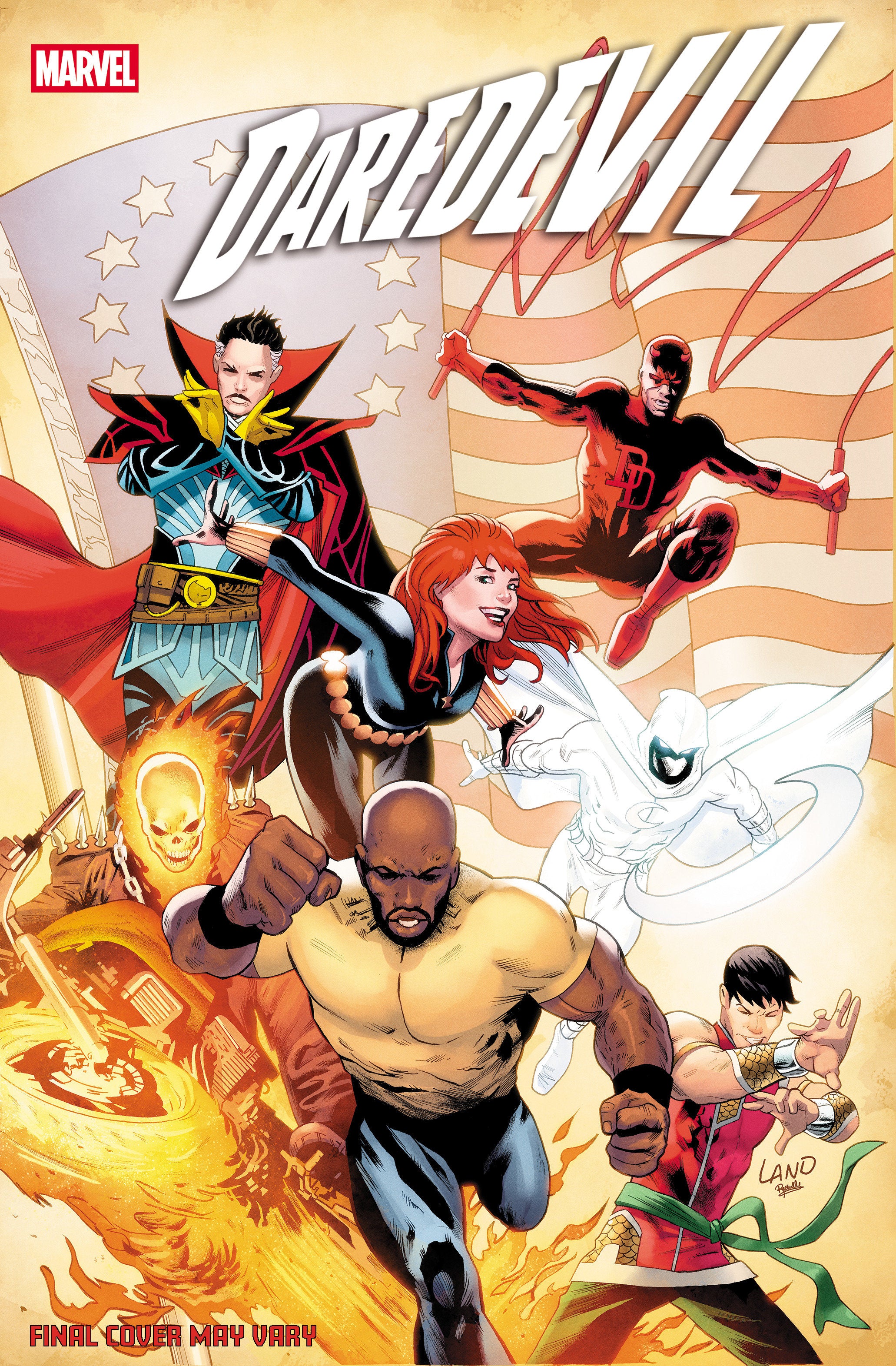 Daredevil #1 (2026) Greg Land 250th Homage Variant