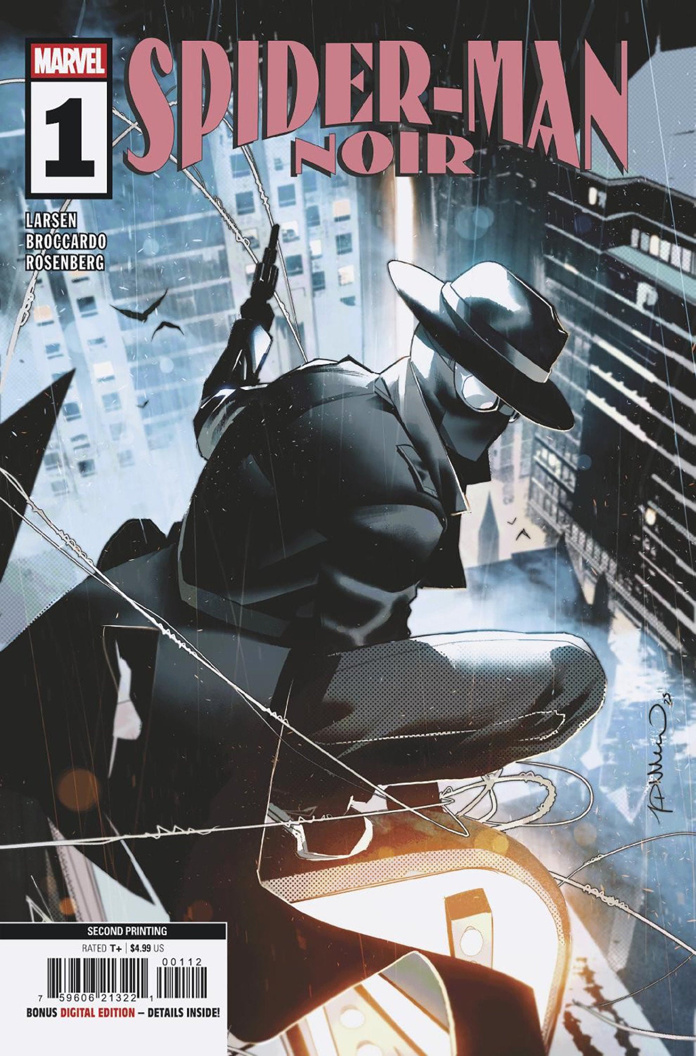 Spider-Man Noir #1 Simone Di Meo 2 Nd Printing Variant