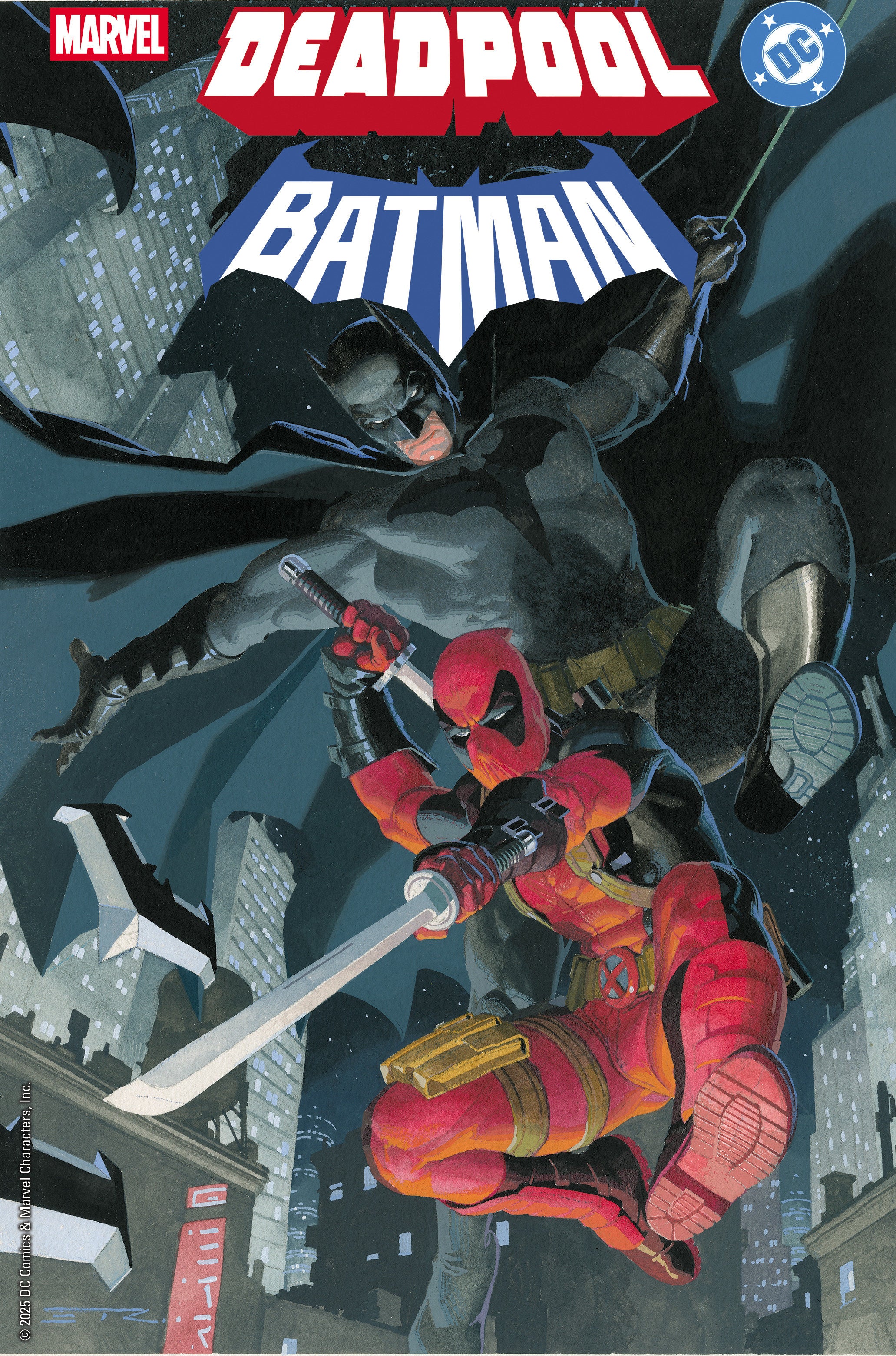 Marvel/DC: Deadpool/Batman #1 Esad Ribic Variant