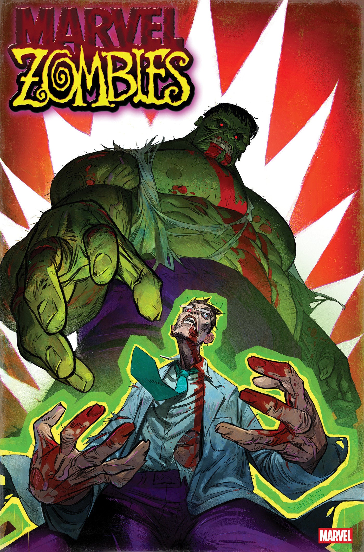 Marvel Zombies: Red Band #1 Ivan Shavrin Variant [Polybagged]