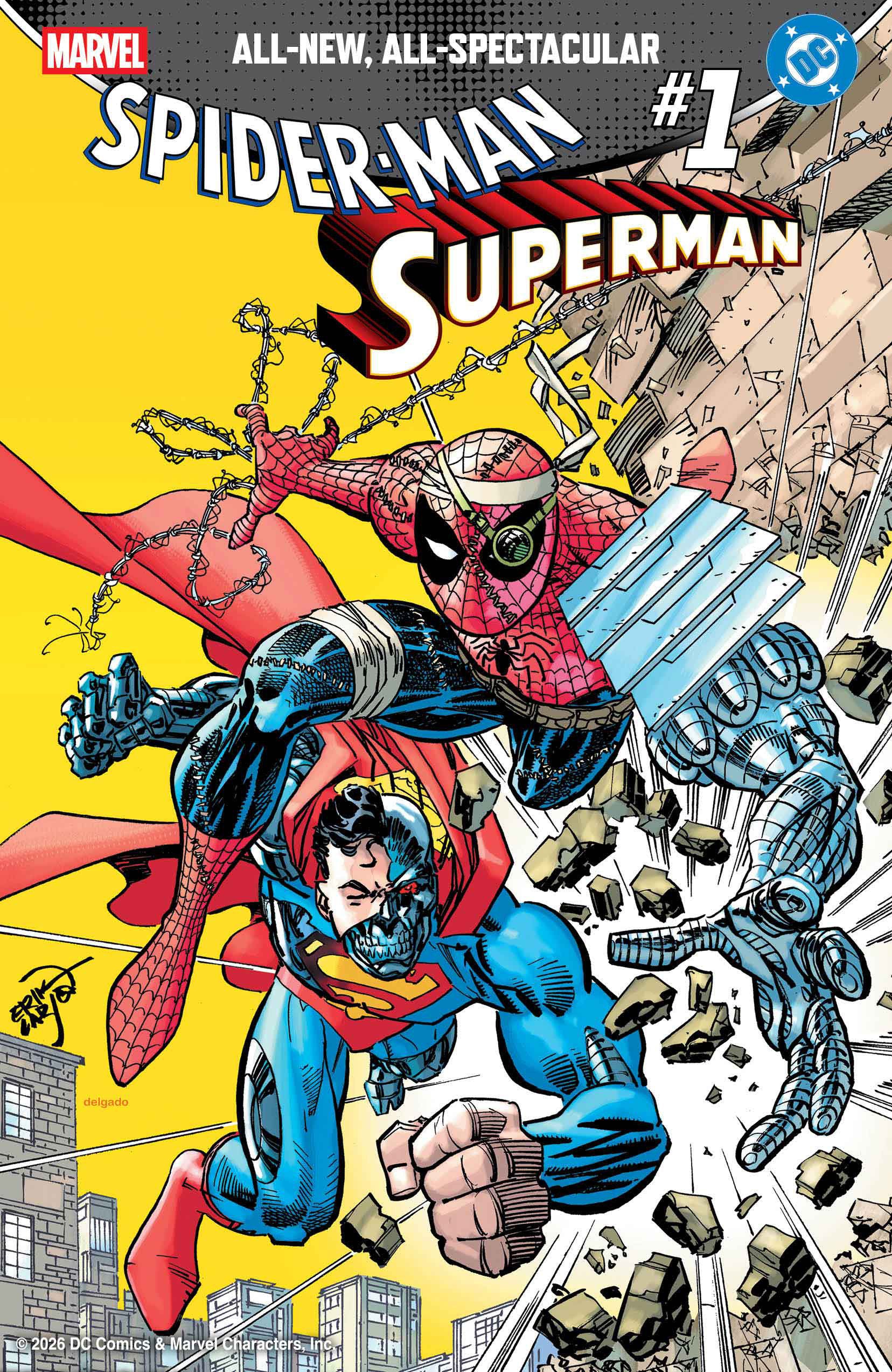 Marvel/DC: Spider-Man/Superman #1 Erik Larsen Variant (PRE-ORDER)