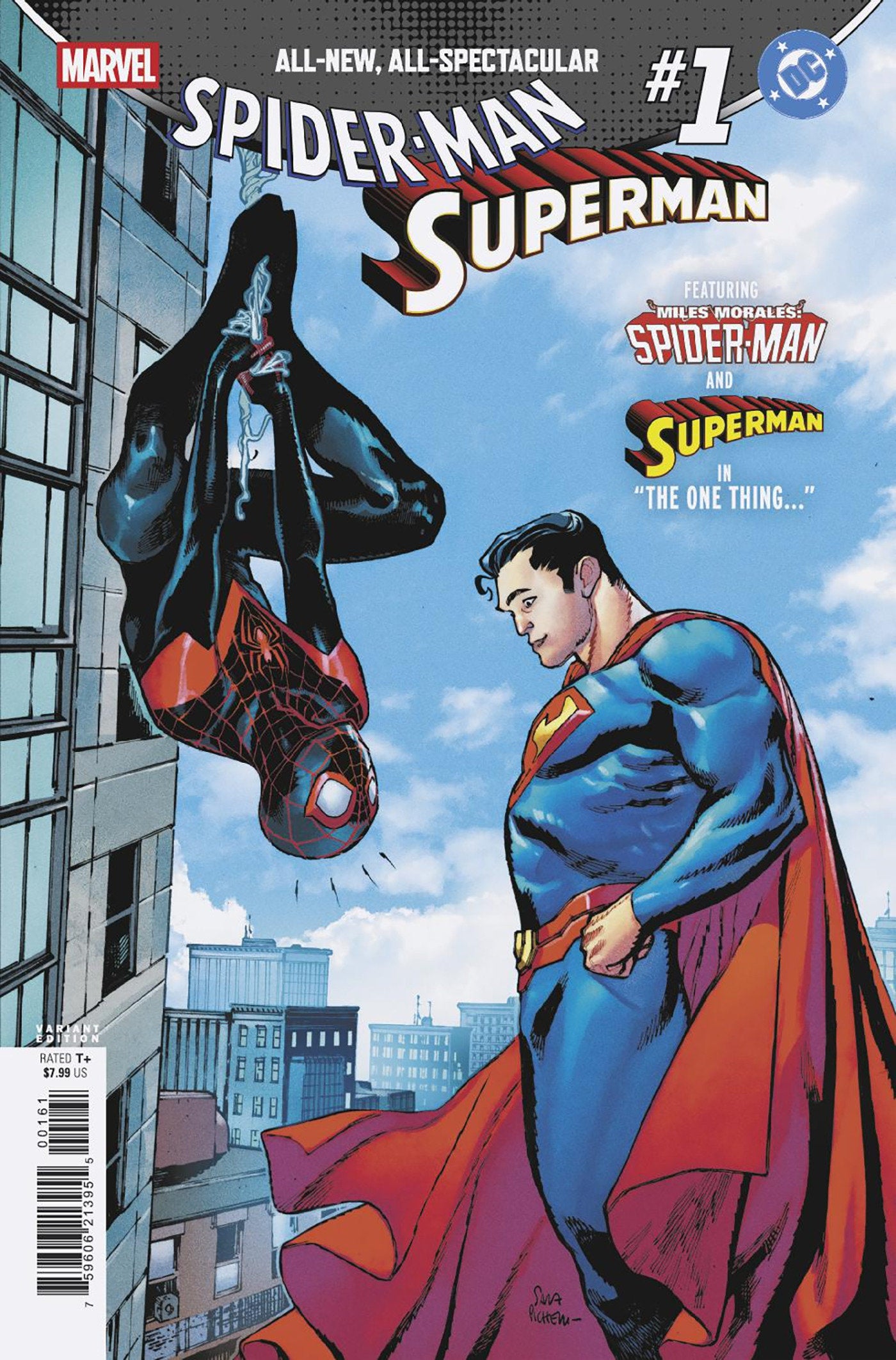 Marvel/DC: Spider-Man/Superman #1 Sara Pichelli Variant (PRE-ORDER)