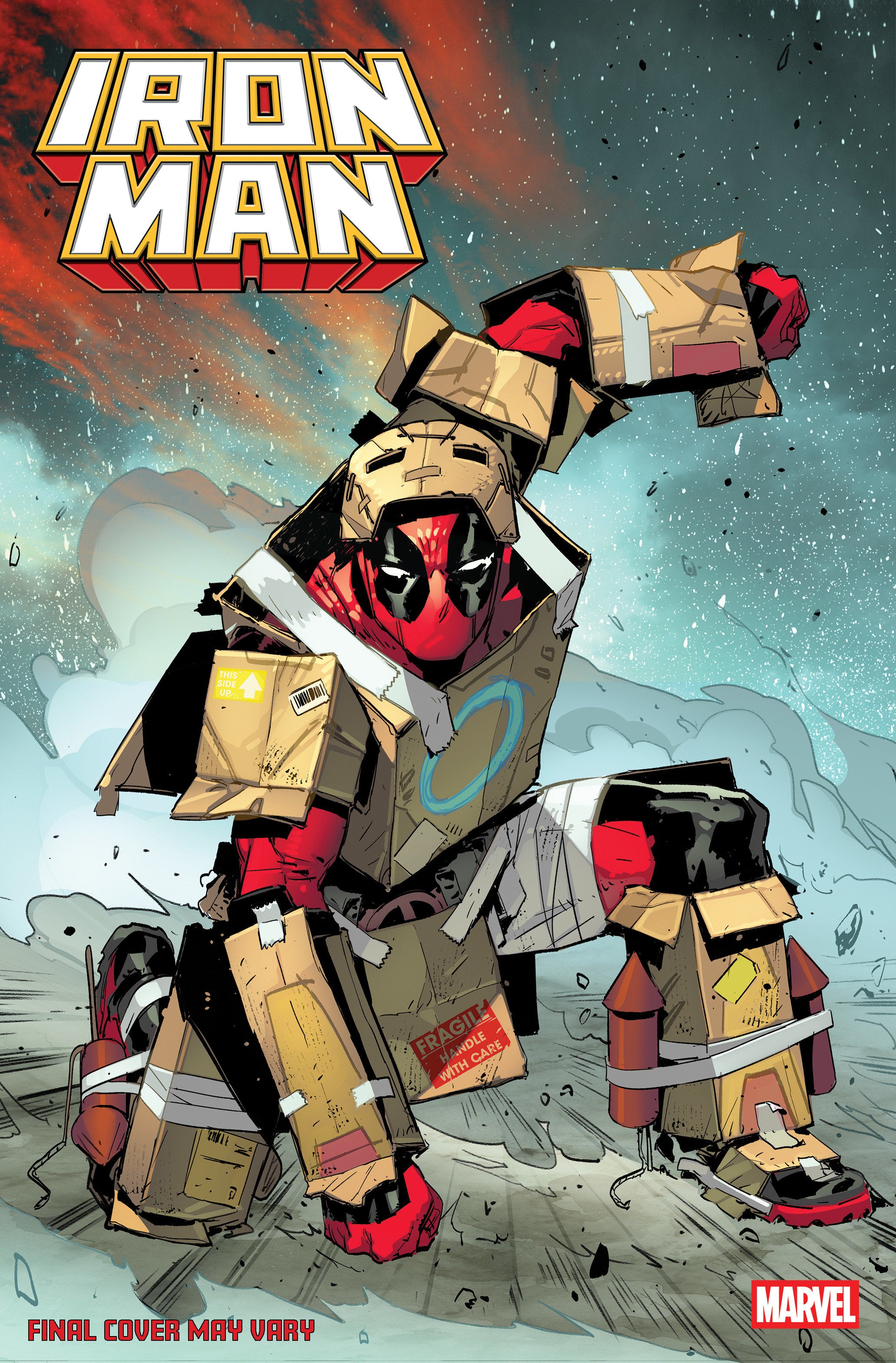 Iron Man #3 (2026) Matteo Lolli April Pool's Day Variant