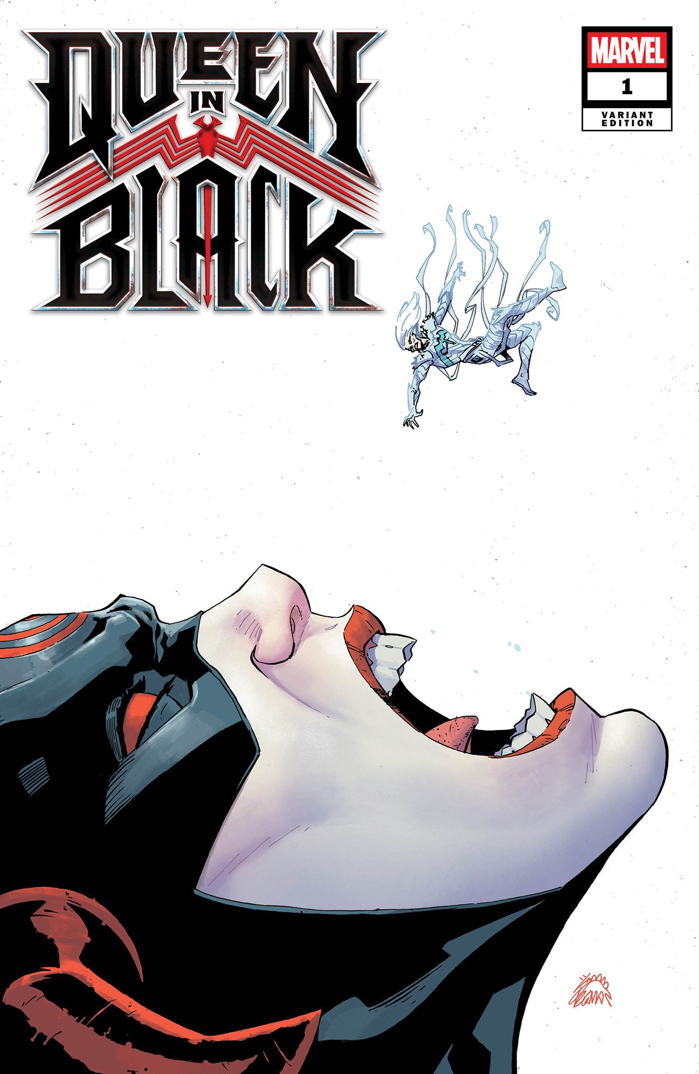 Queen in Black #1 Inc 1:50 Ryan Stegman Homage Variant [Qib]