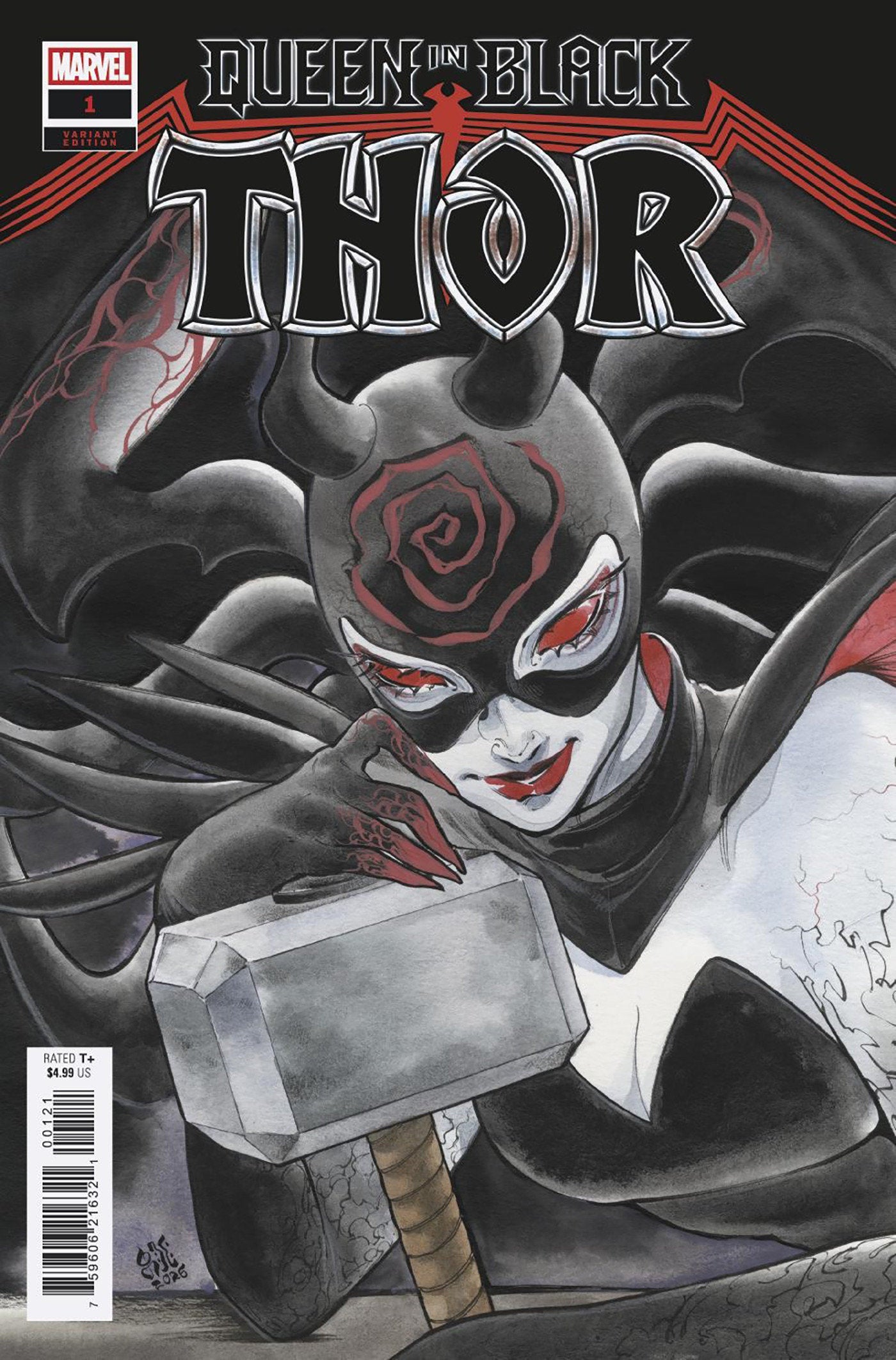 Queen in Black: Thor #1 Peach Momoko Variant [Qib]
