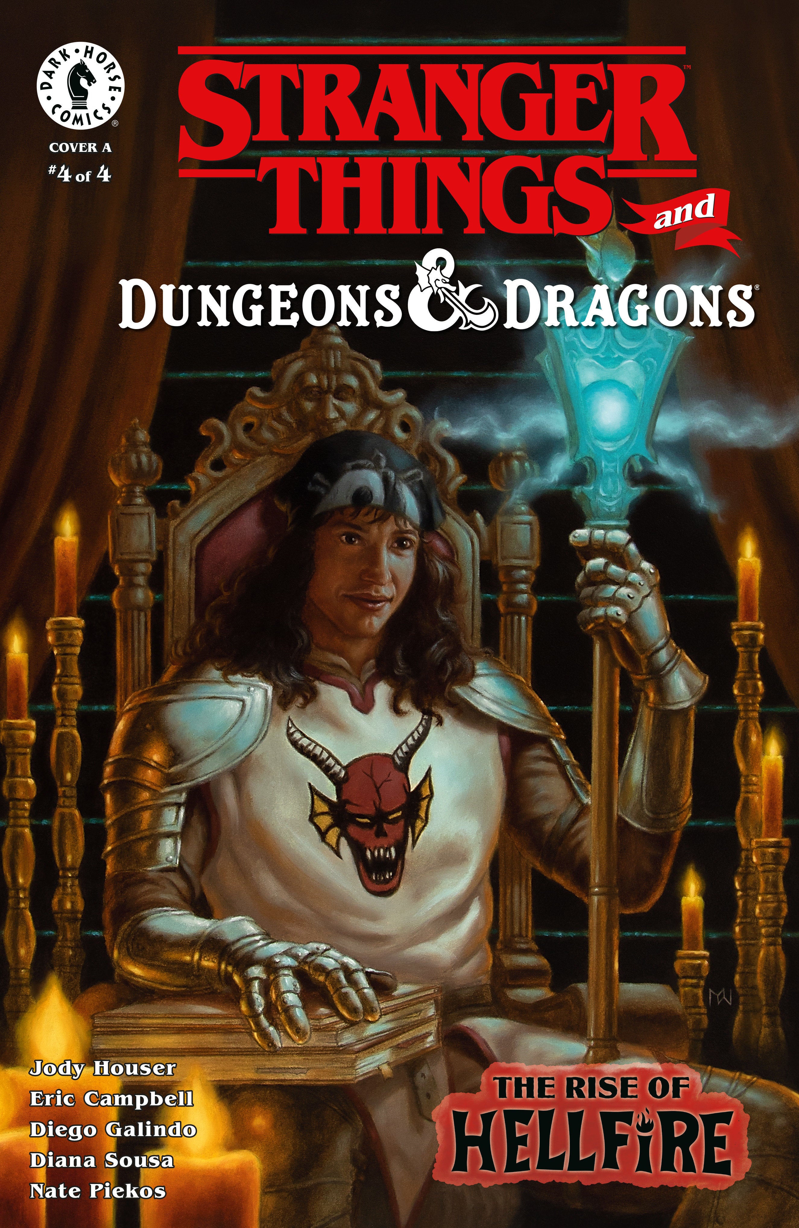 Stranger Things And Dungeons & Dragons: The Rise Of Hellfire #4 (Cover A) (Myles Wohl)