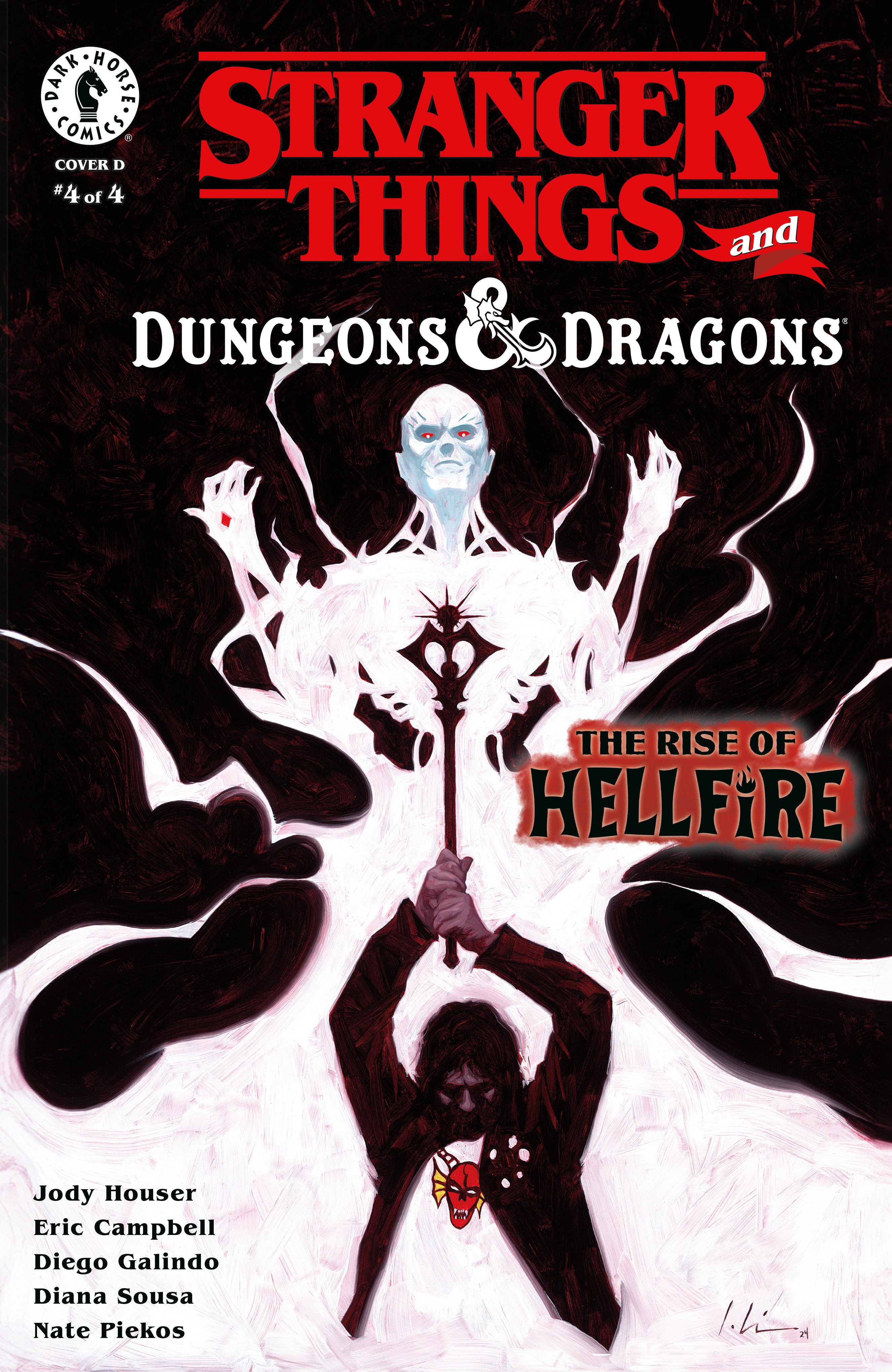 Stranger Things And Dungeons & Dragons: The Rise Of Hellfire #4 (Cover D) (Jeremy Wilson)