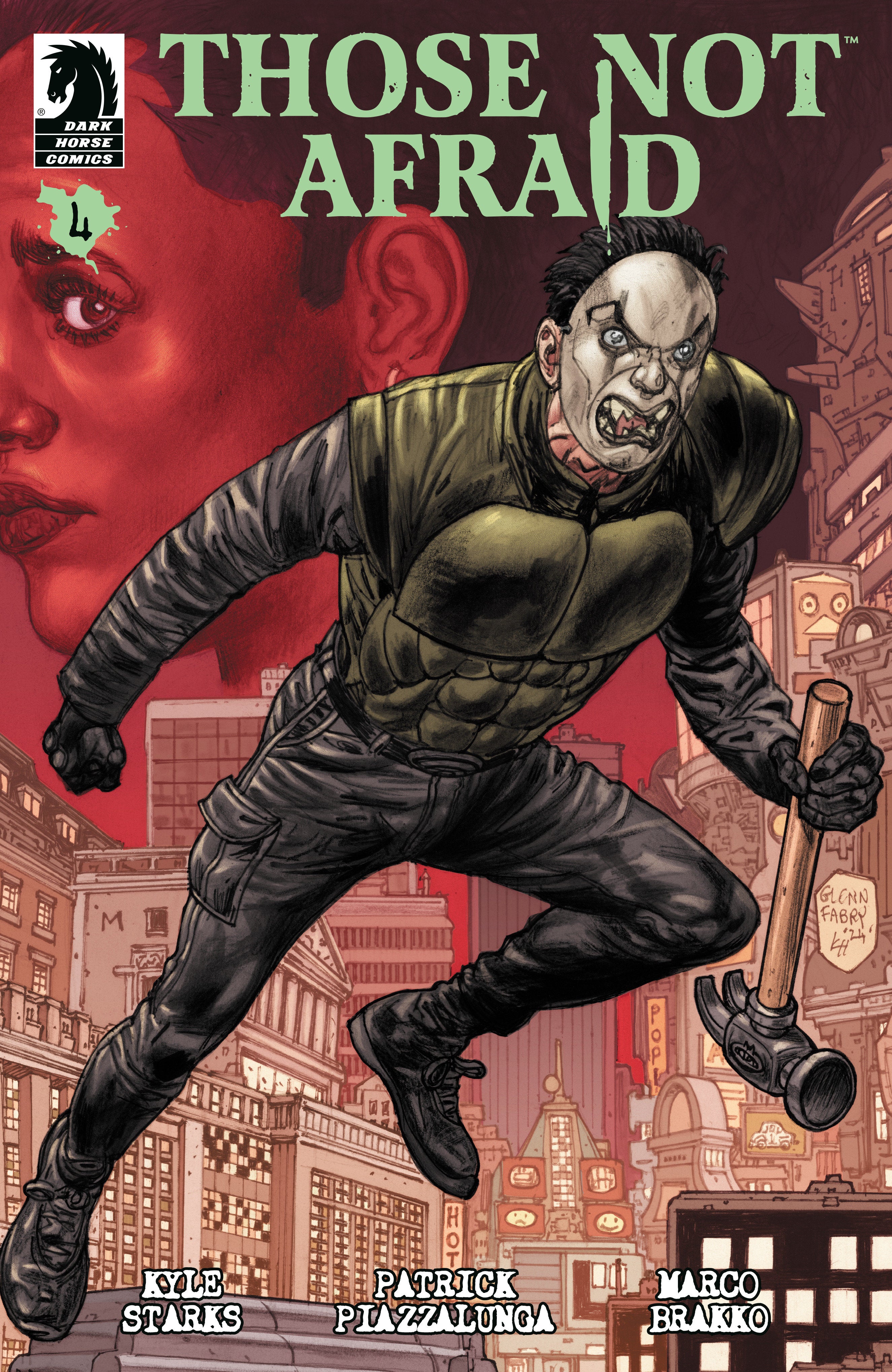 Those Not Afraid #4 (Cover A) (Glenn Fabry)