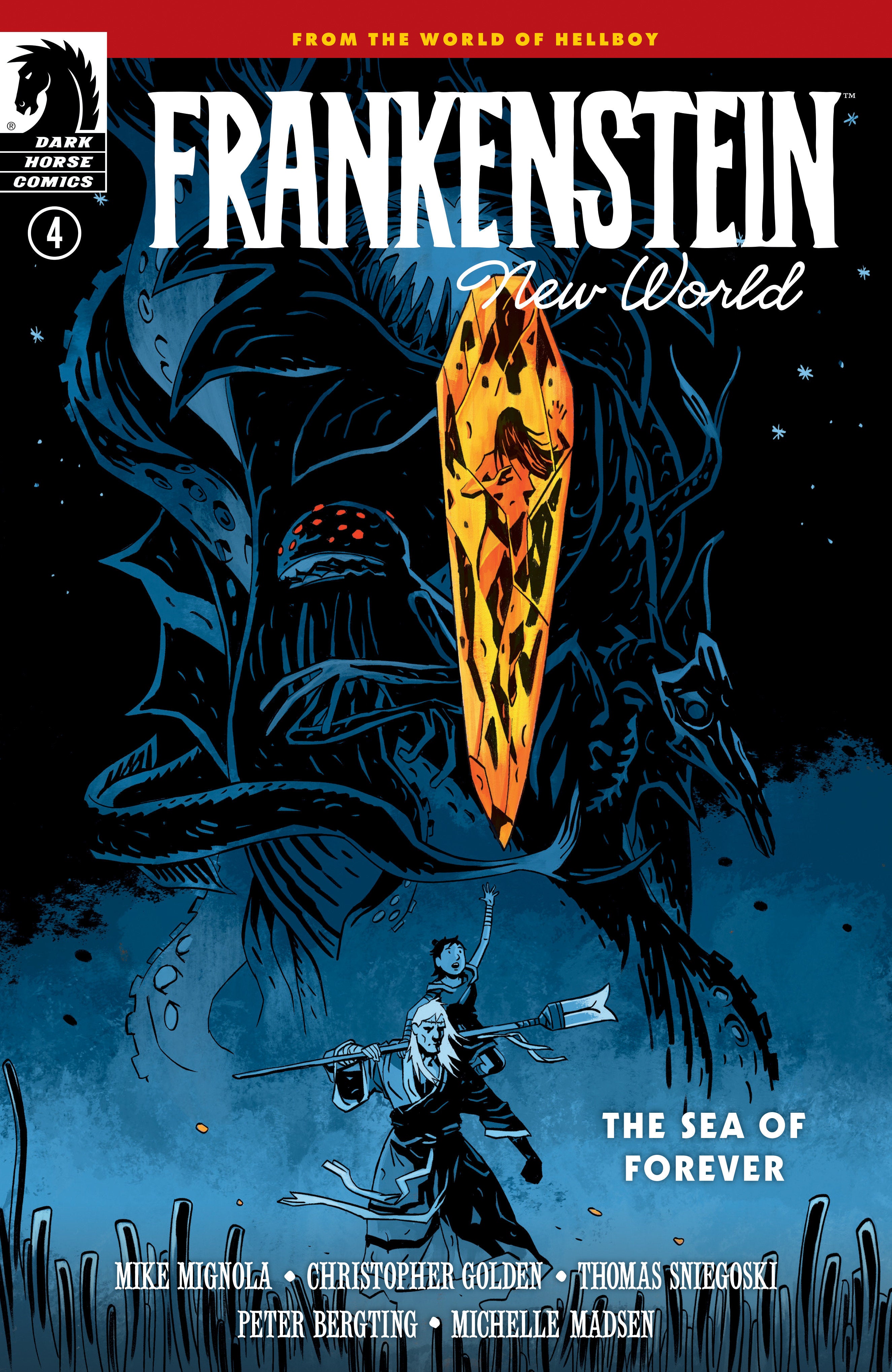 Frankenstein: New World--The Sea Of Forever #4 (Cover A) (Peter Bergting)