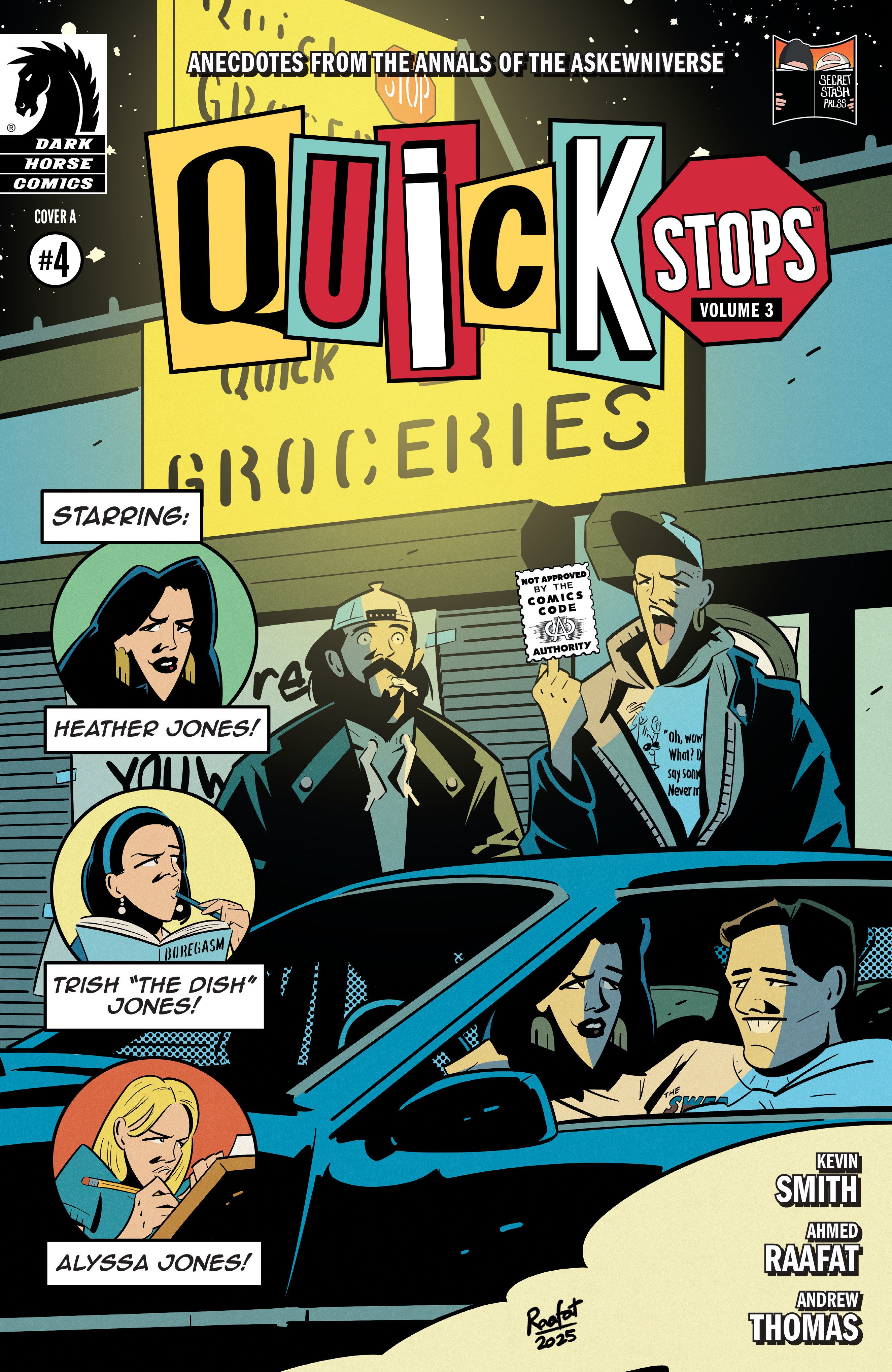 Quick Stops Volume 3 #4 (Cover A) (Ahmed Raafat)
