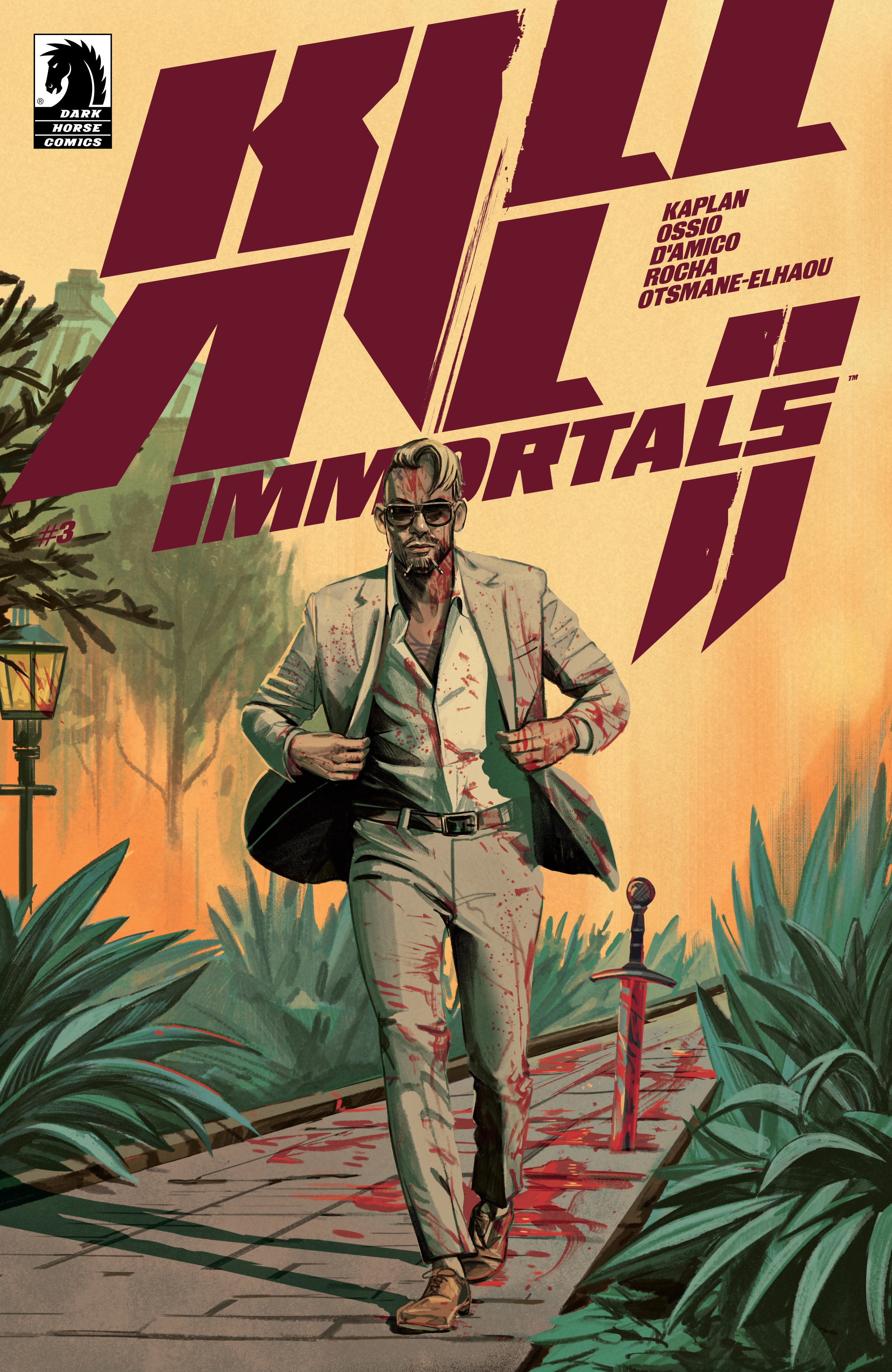 Kill All Immortals II #3 Cover A Oliver Barrett