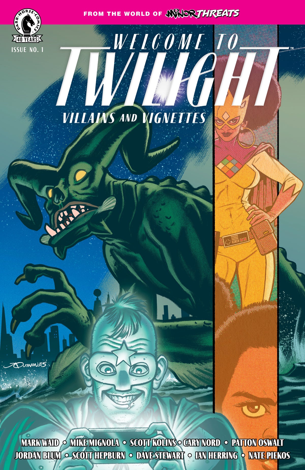 Minor Threats: Welcome to Twilight - Villains and Vignettes #1 Cover B Joe Quinones Variant