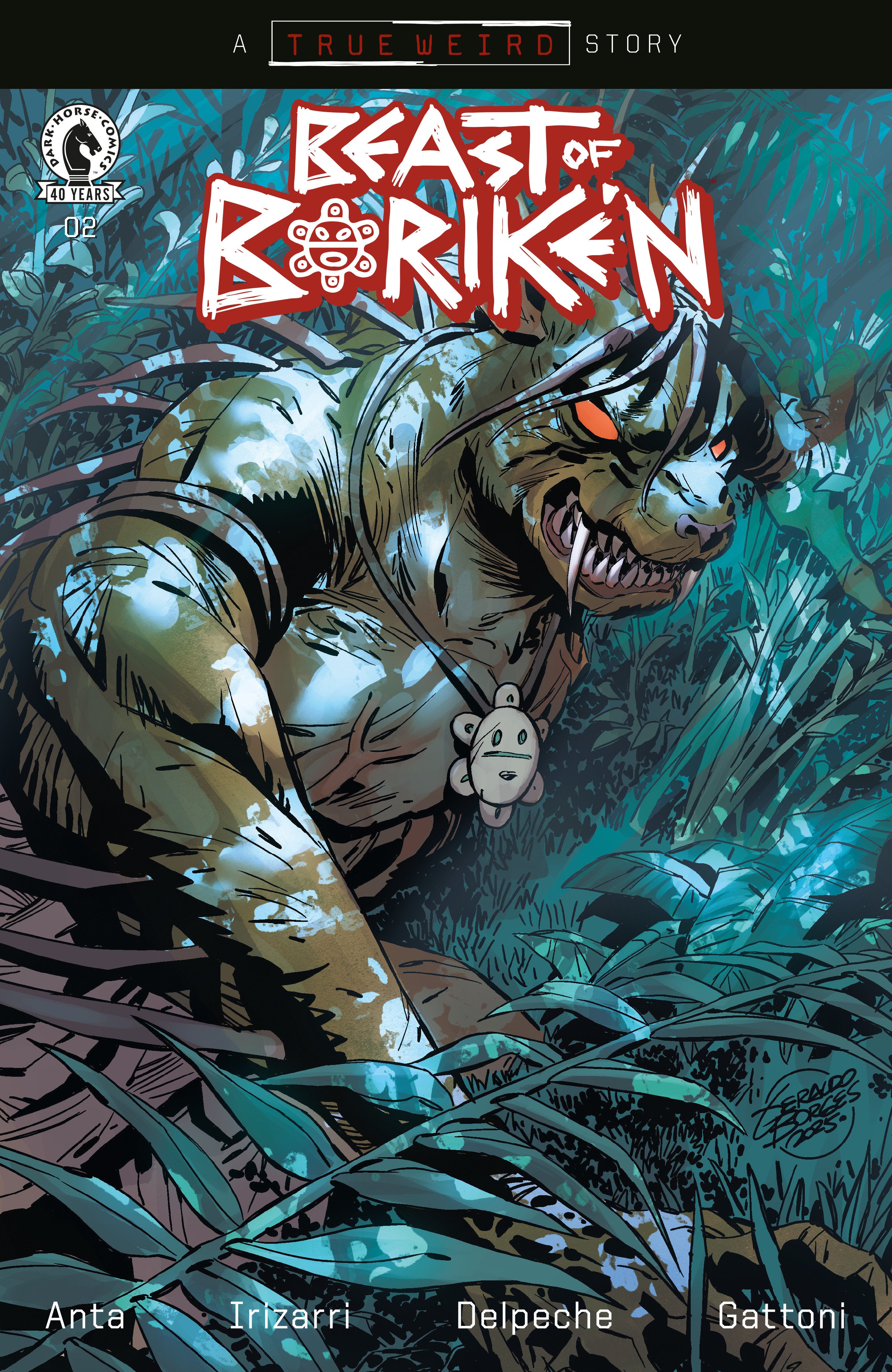 The Beast Of Boriken #2 Cover B Geraldo Borges Variant