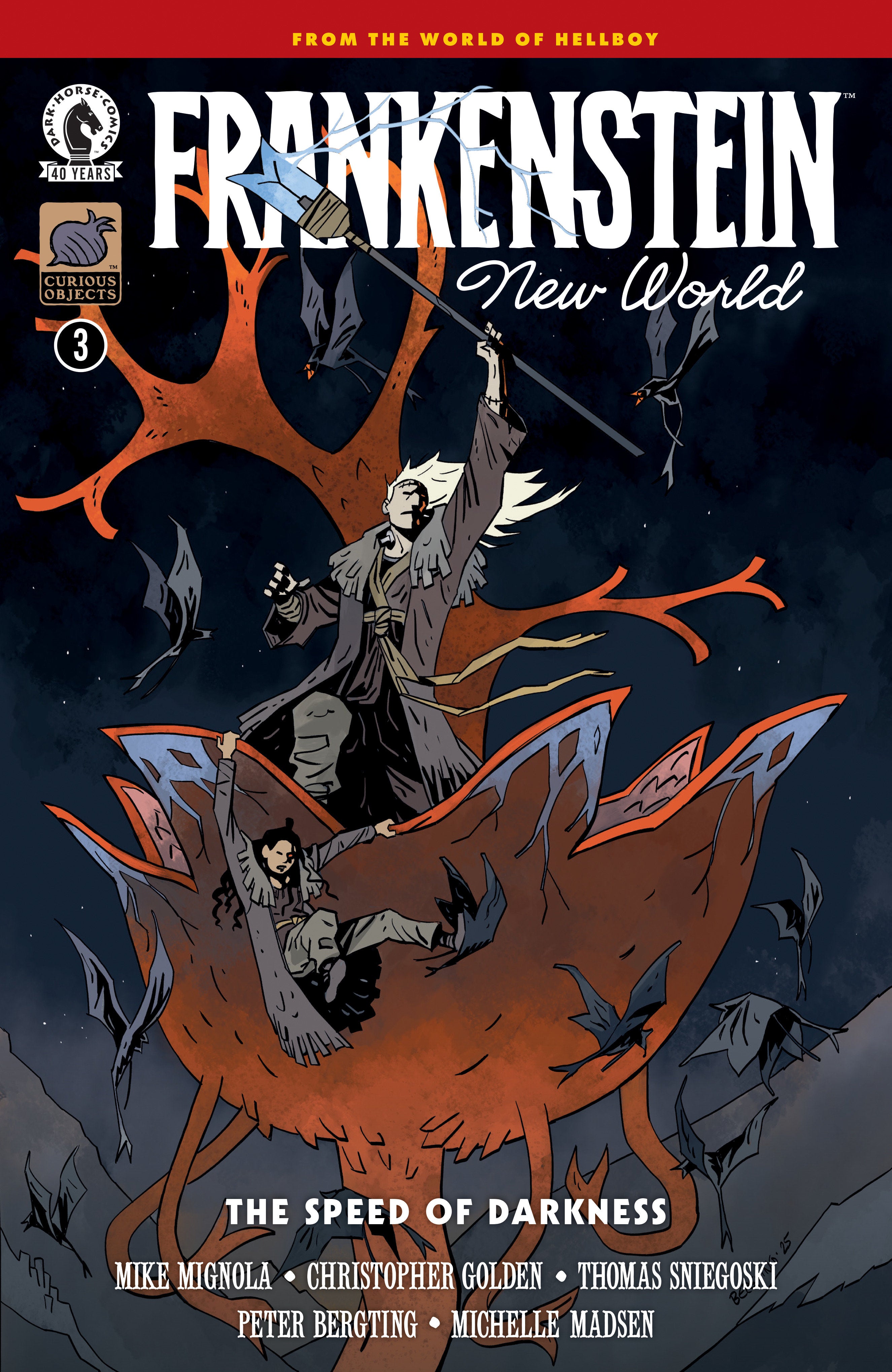 Frankenstein: New World - The Speed of Darkness #3 Cover A Peter Bergting