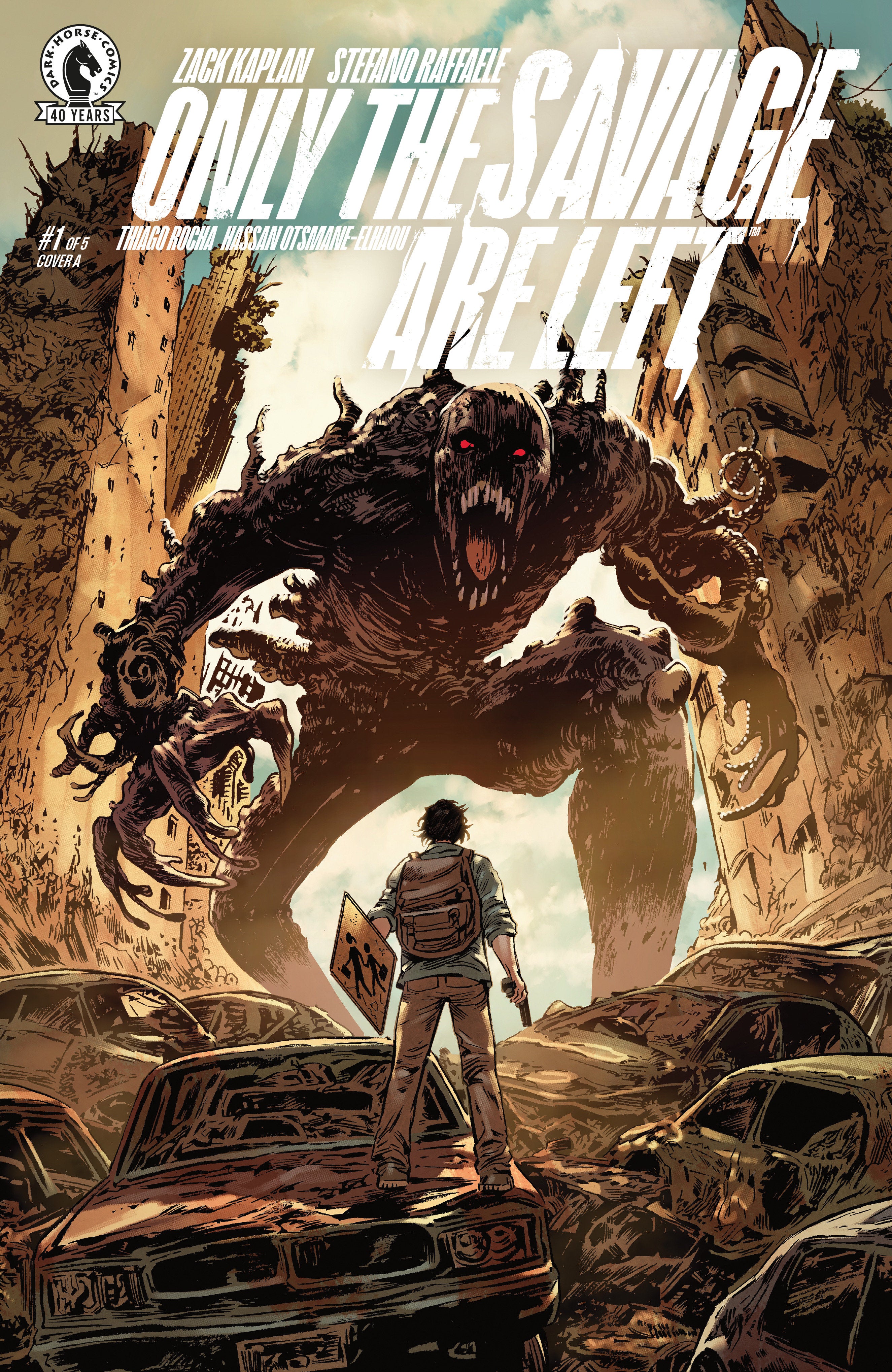Only The Savage Are Left #1 Cover A Stefano Raffaele