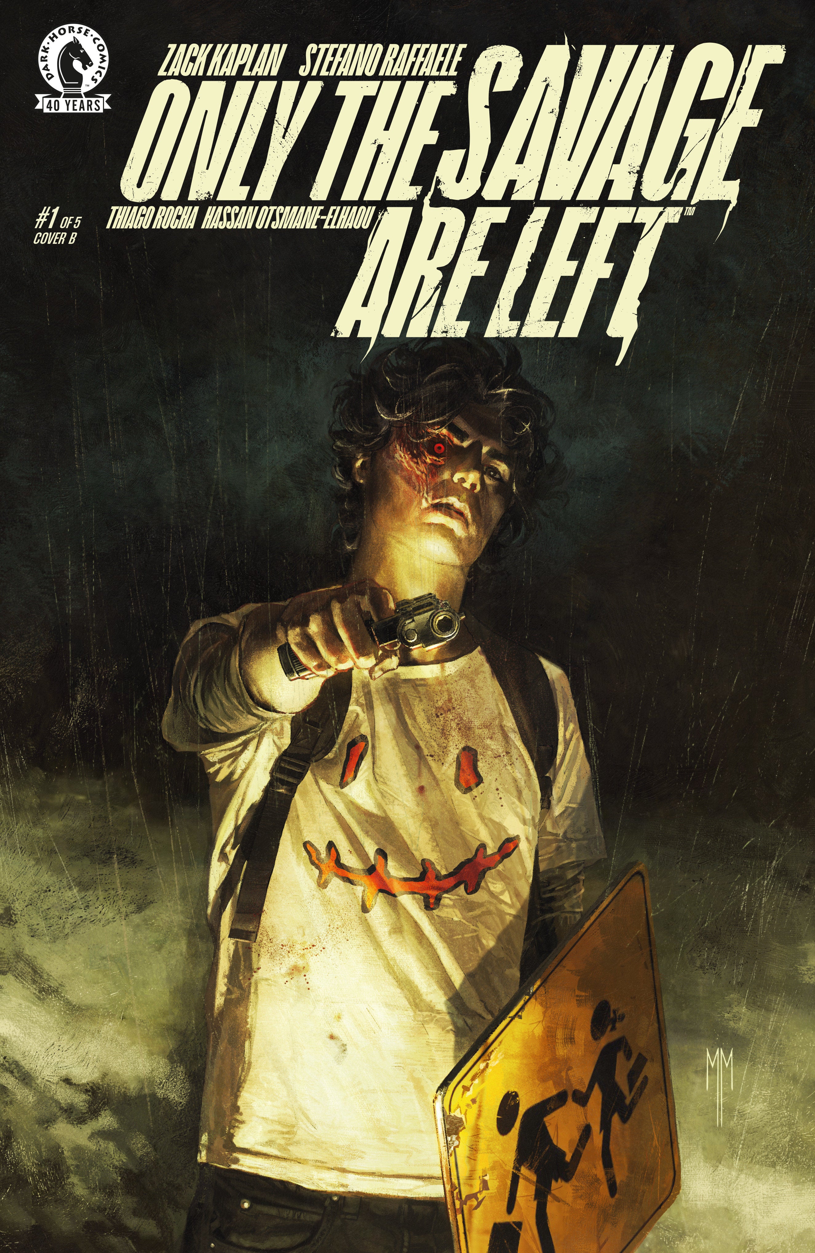 Only The Savage Are Left #1 Cover B Marco Mastrazzo Variant