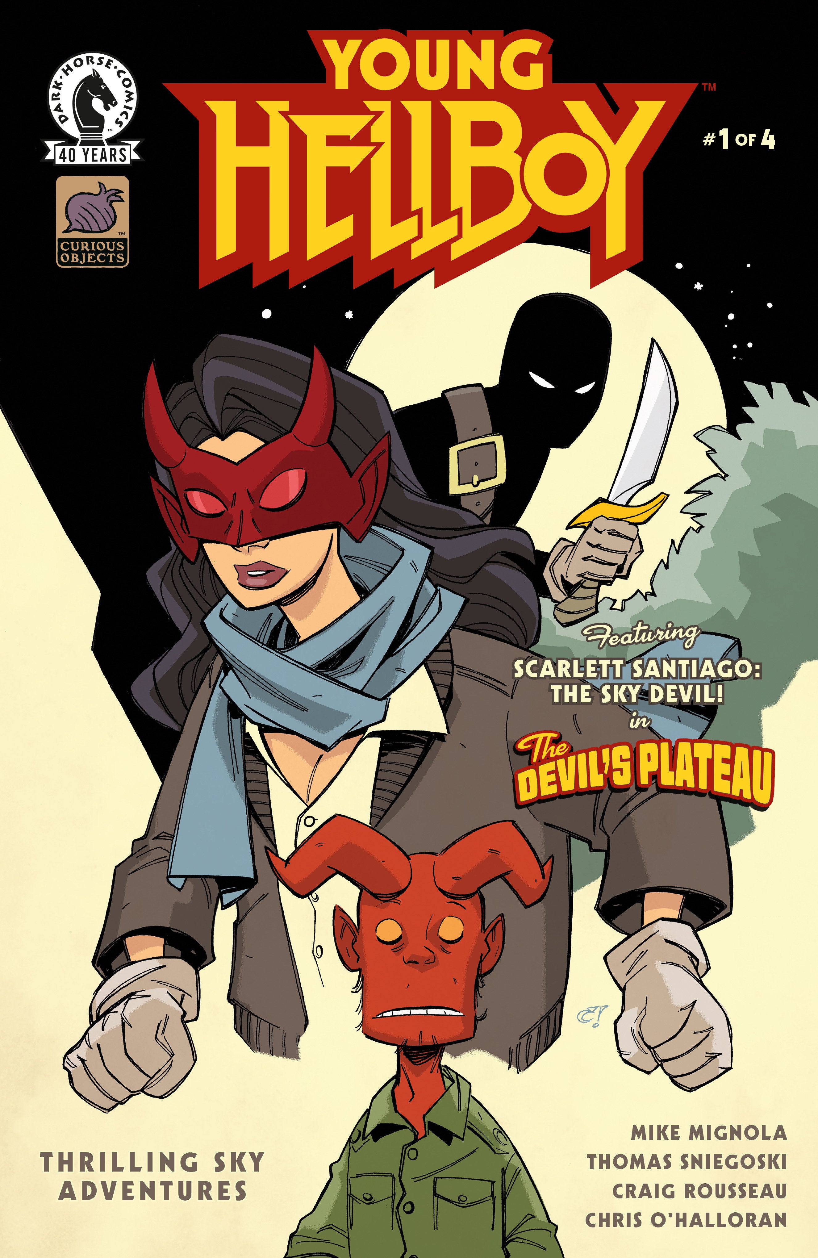 Young Hellboy: Thrilling Sky Adventures #1 Cover A Craig Rousseau