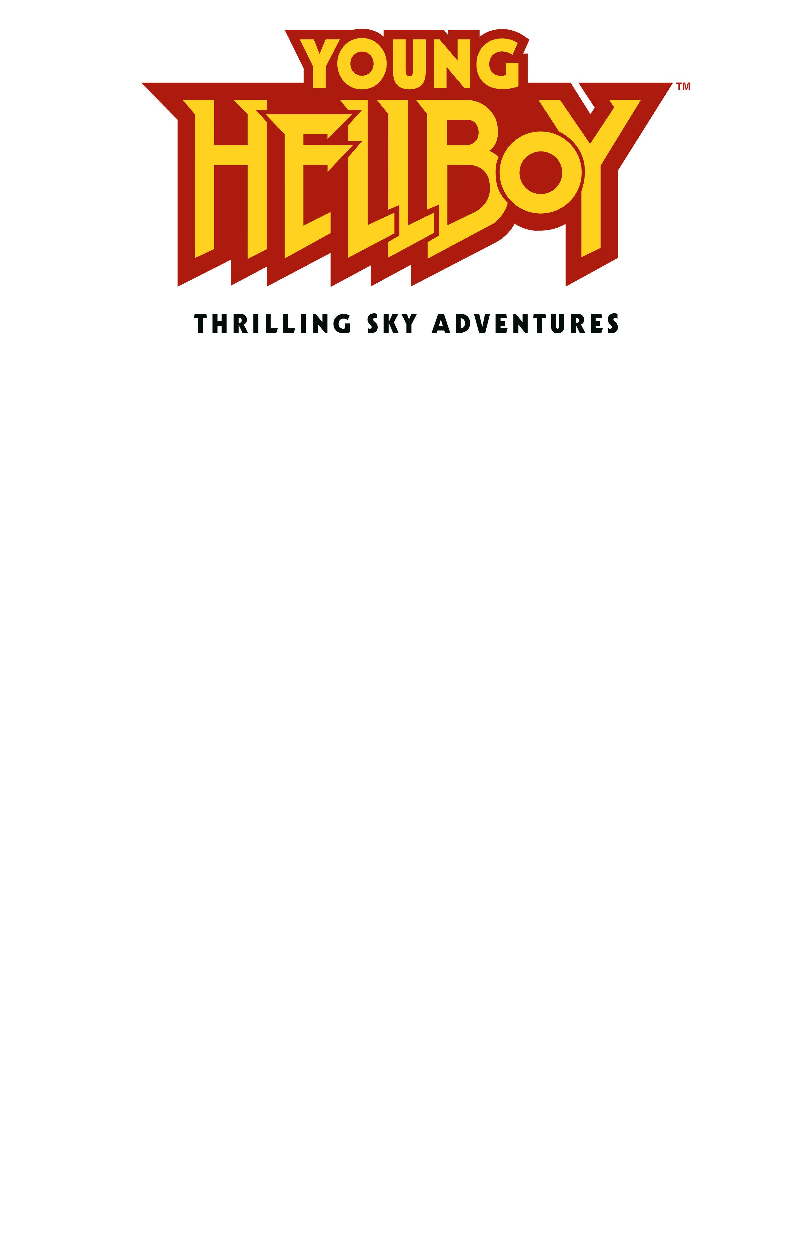 Young Hellboy: Thrilling Sky Adventures #1 Cover C Blank Cover
