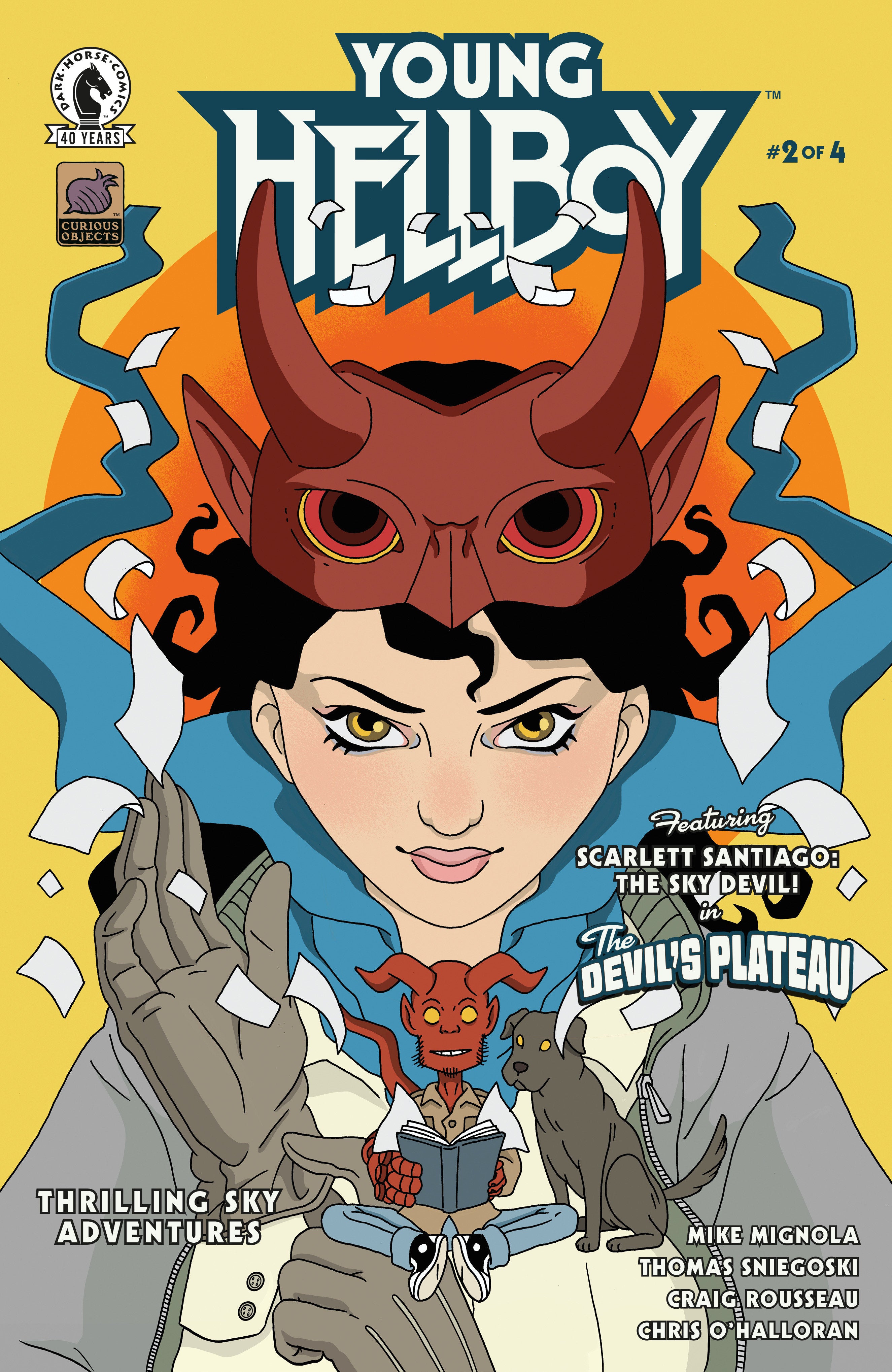 Young Hellboy: Thrilling Sky Adventures #2 Cover B Alice Darrow