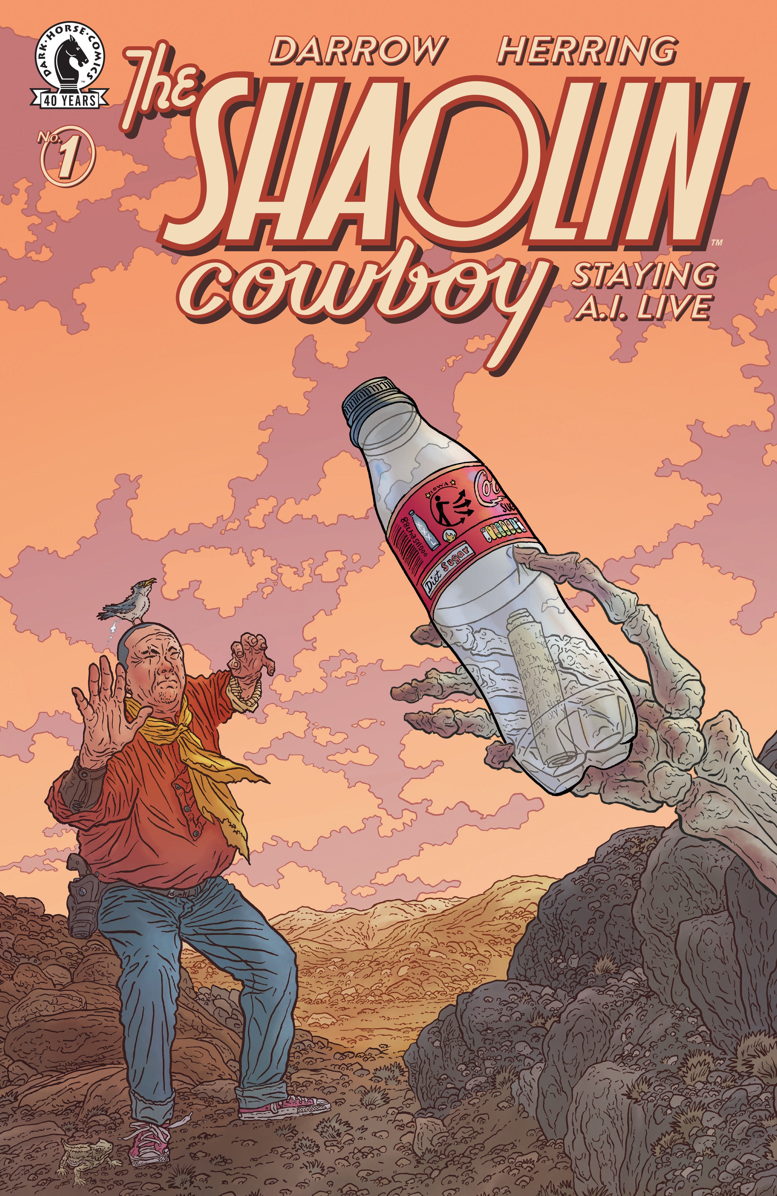 Shaolin Cowboy: Staying A.I.Live #1 Cover A Geof Darrow