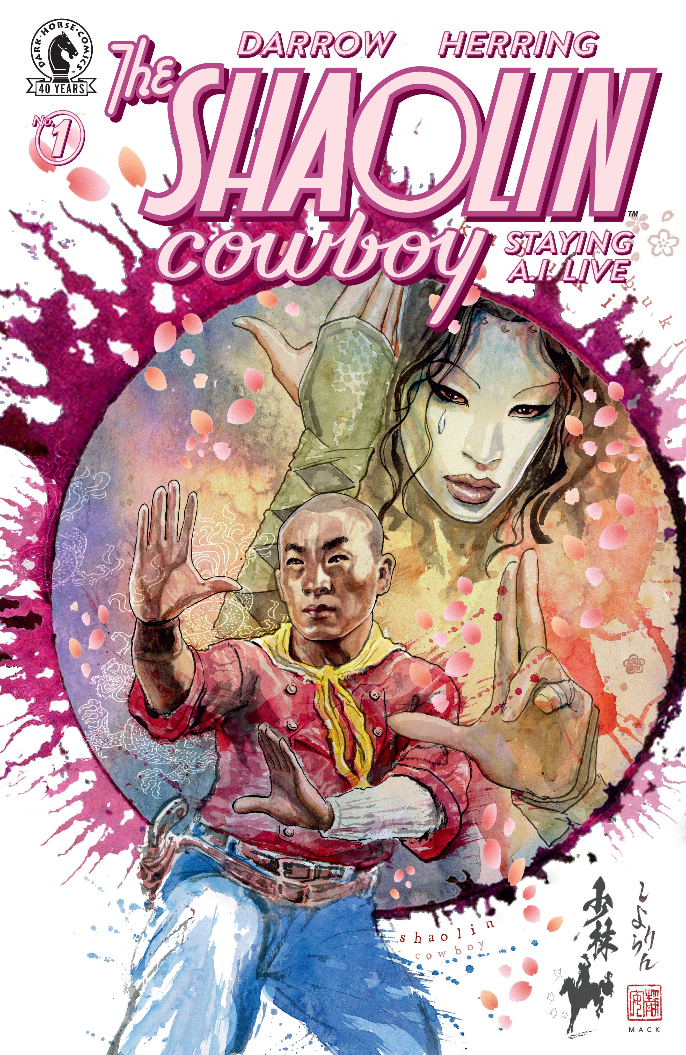 Shaolin Cowboy: Staying A.I.Live #1 Cover E David Mack