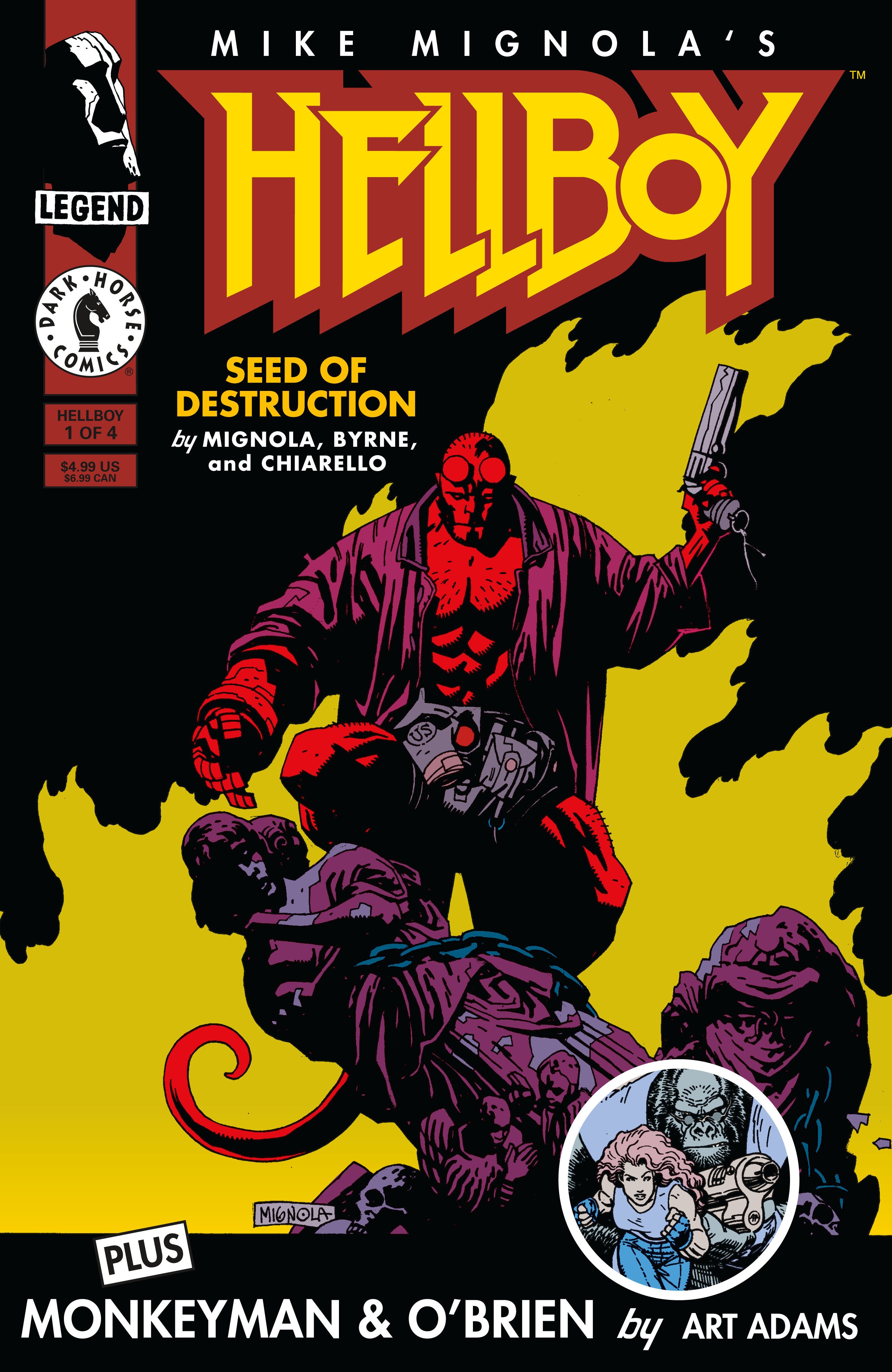 Hellboy: Seed Of Destruction #1 Facsimile Edition 2026 Cover A Mike Mignola