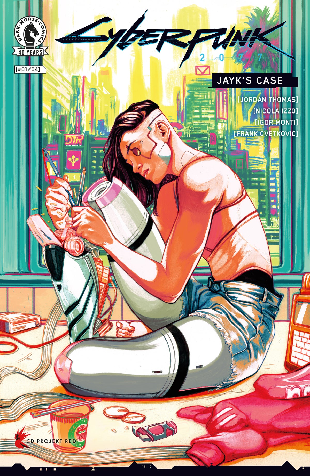 Cyberpunk 2077: Jayk's Case #1 Cover D Nimit Malavia Variant