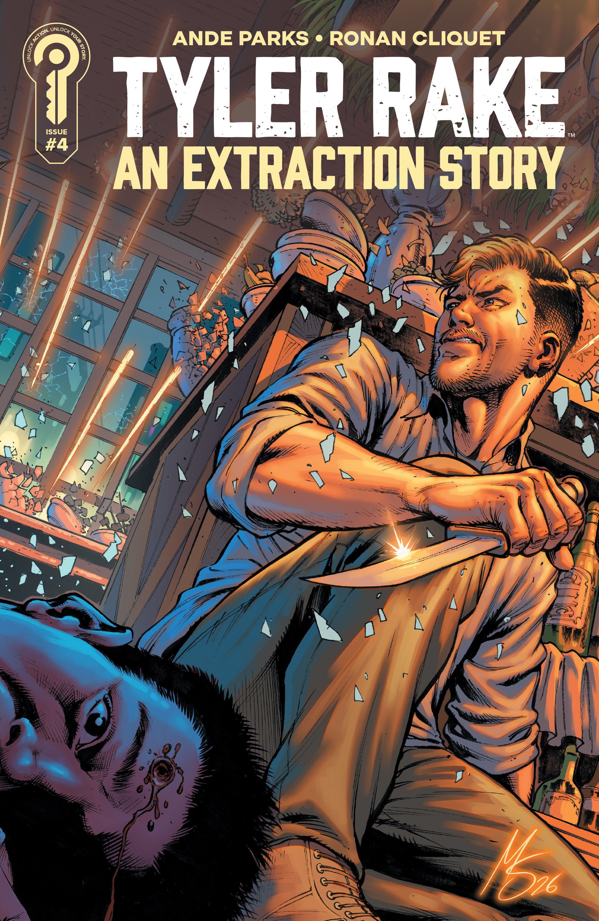 Tyler Rake: An Extraction Story #4 Cover B Marco Santucci Variant