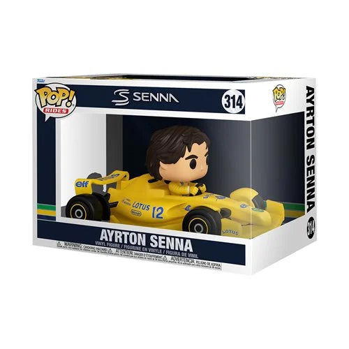 Pop Rides Deluxe Mclaren Ayrton Senna Figure