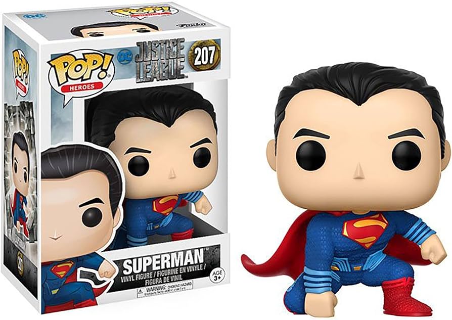 Pop Justice League Movie Superman Vinyl Figure