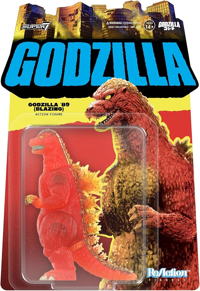 Godzilla Toho Reaction Godzilla '89 (Blazing) Action Figure