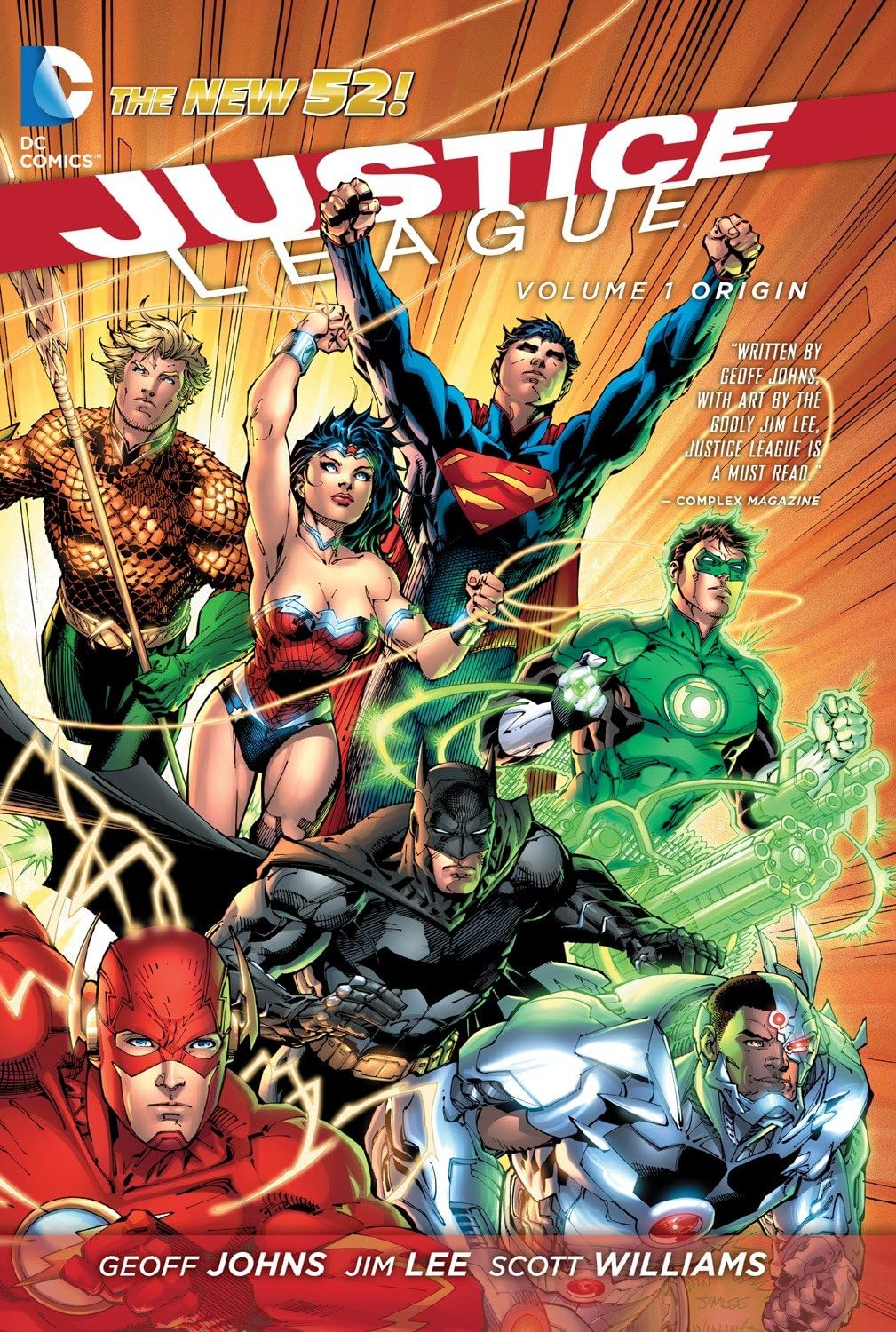 Justice League Hardcover Volume 01 Origin (N52)