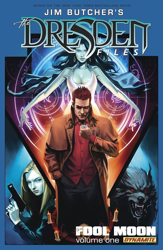 Dresden Files by Jim Butcher Fool Moon Part 1 Hardcover